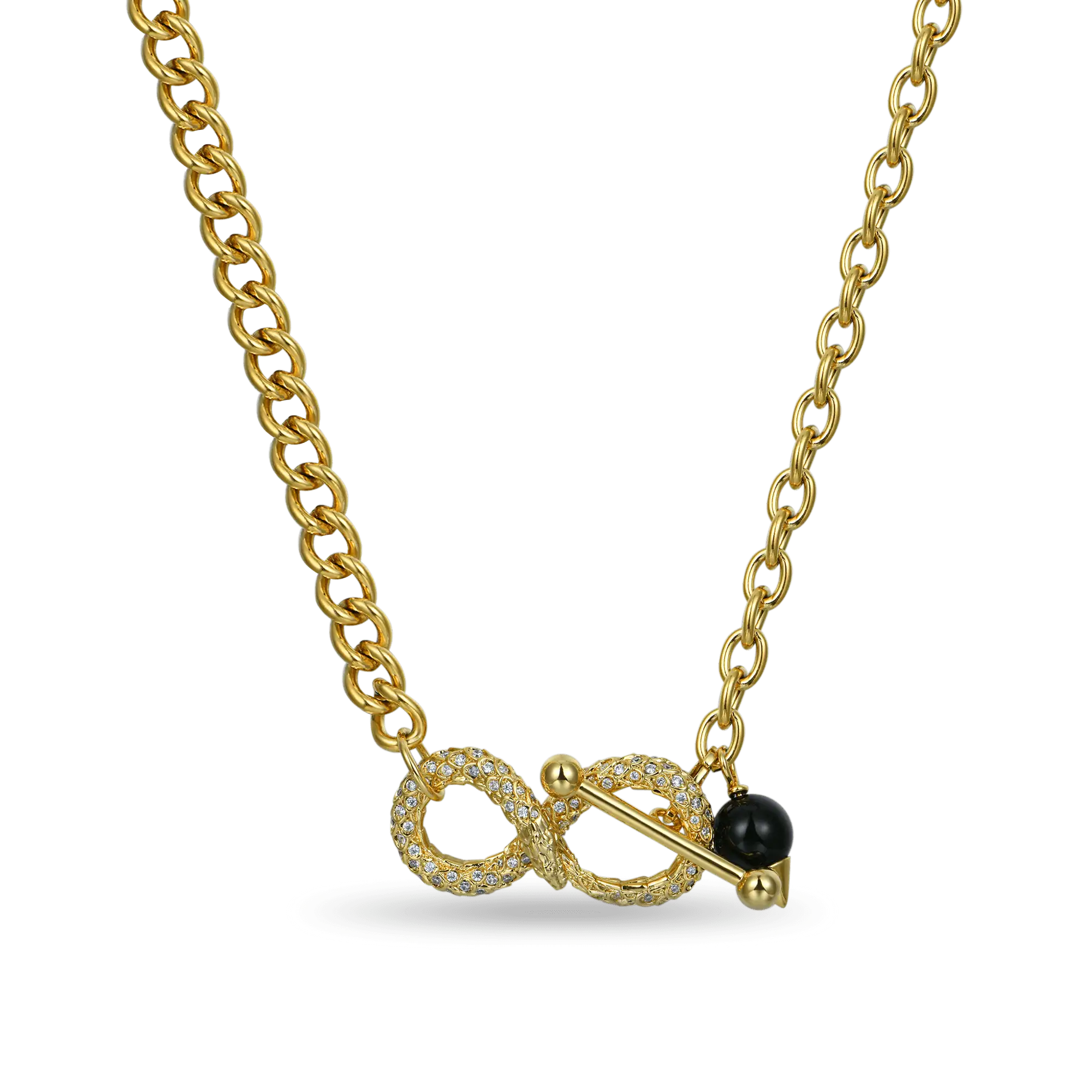 Unendlich U Collana donna ragazza in argento 925, collana con ciondolo a serpente decorato con zirconi cubici, con catena, unica collana lucida, ossido di zirconio, Zirconia cubica Unendlich U Collana donna ragazza in argento 925, collana con ciondolo a serpente decorato con zirconi cubici, con catena, unica collana lucida, ossido di zirconio, Zirconia cubica