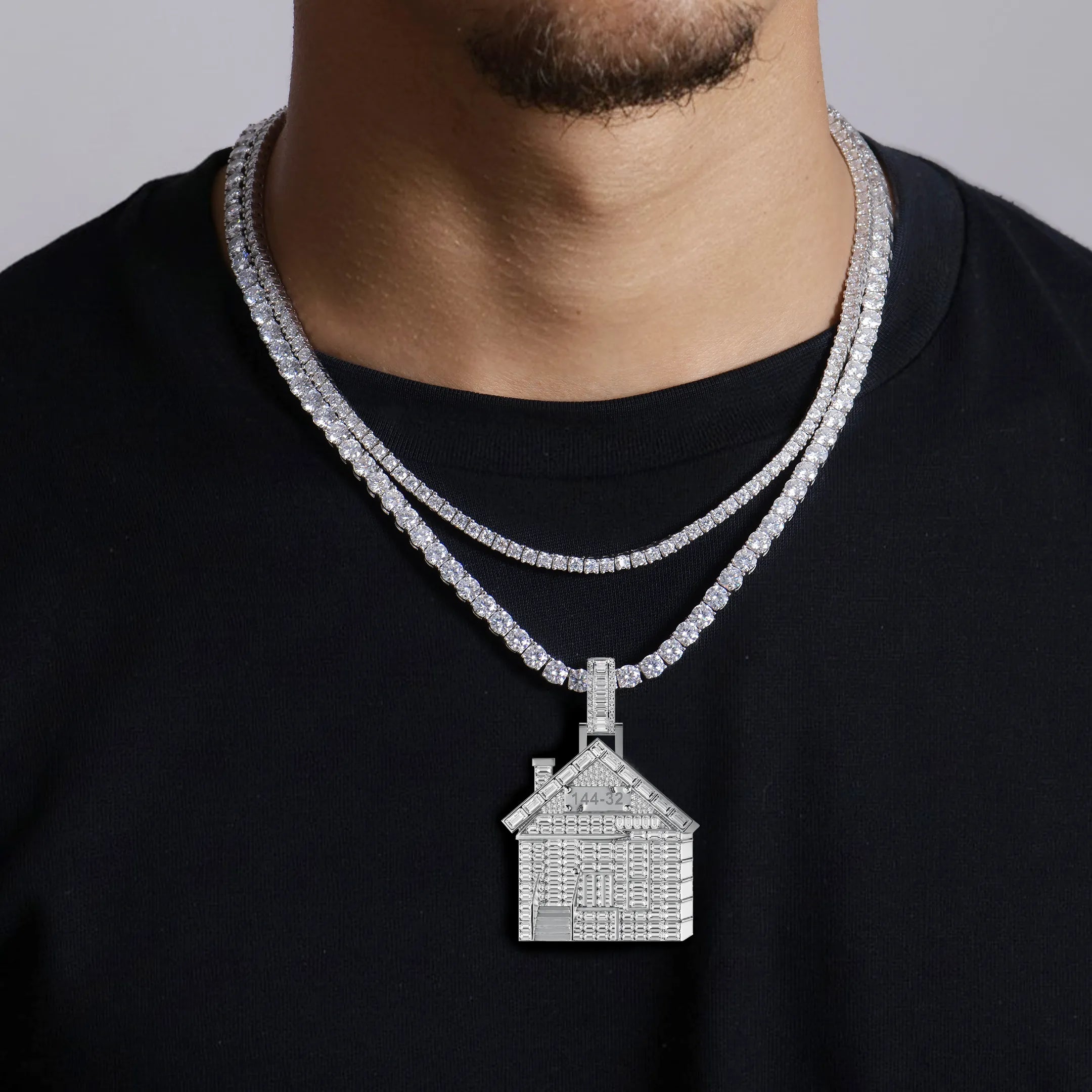 Custom House Photo Pendant