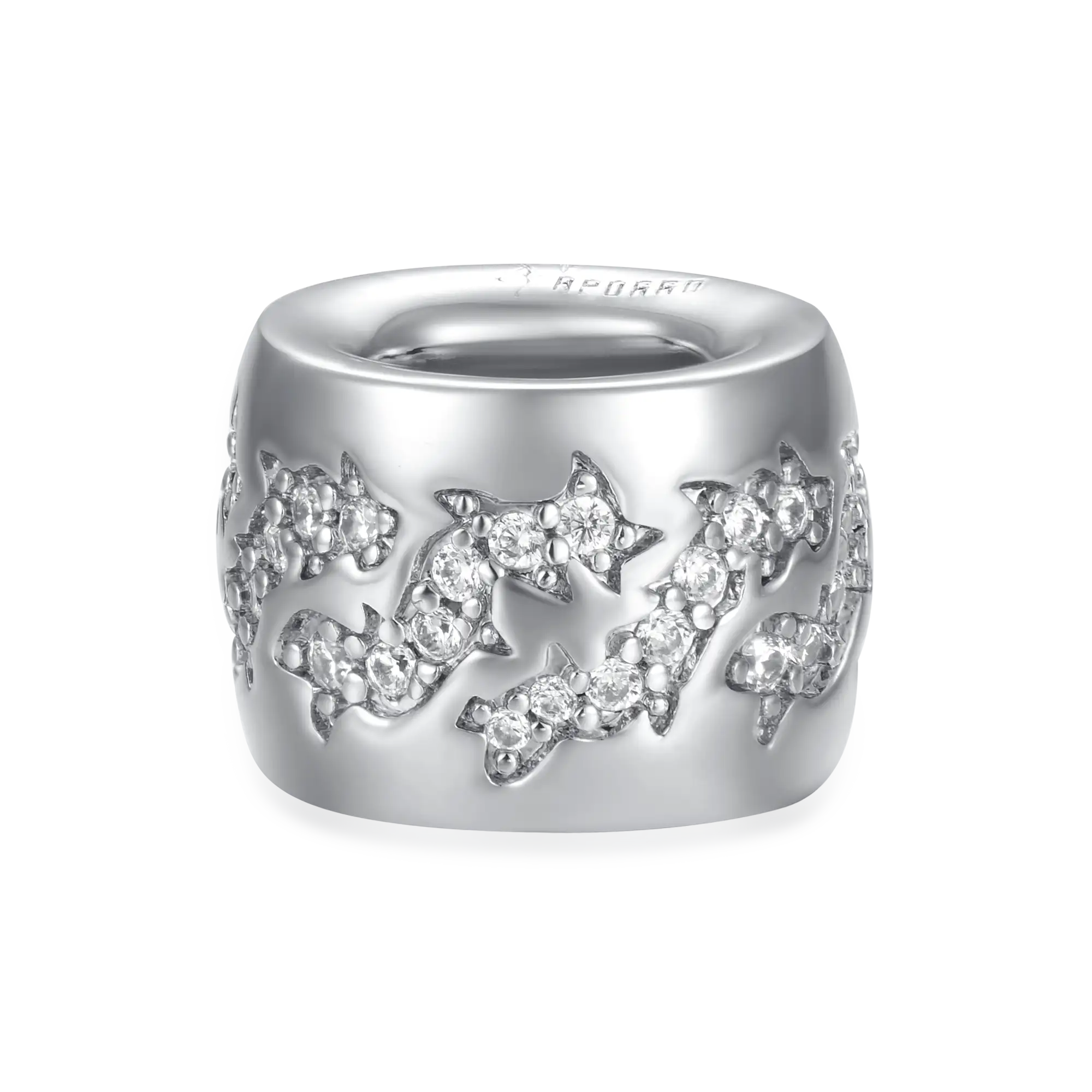 #Style_Thorns#Color_White Gold