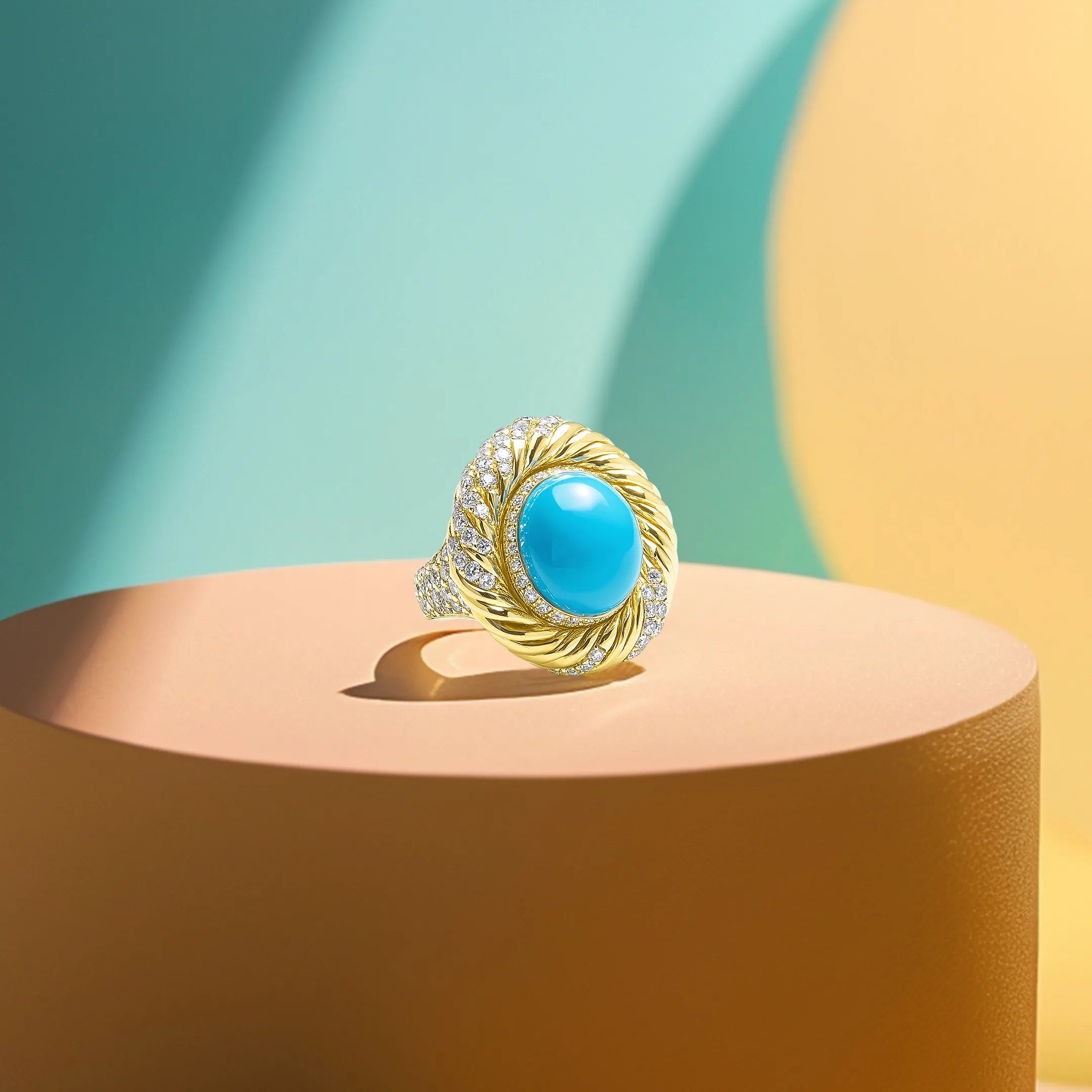 Turquoise Sovereign Ring