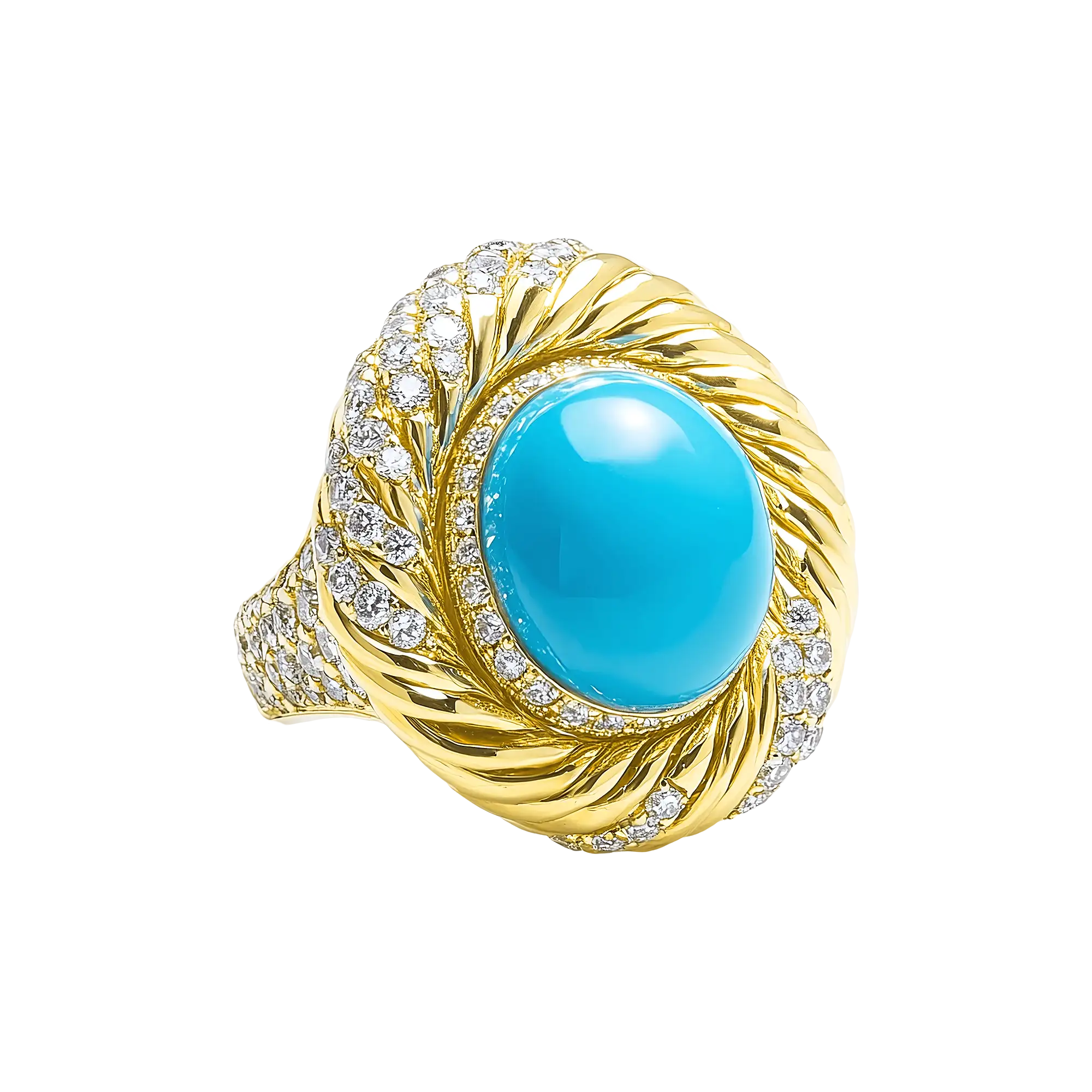 Turquoise Sovereign Ring