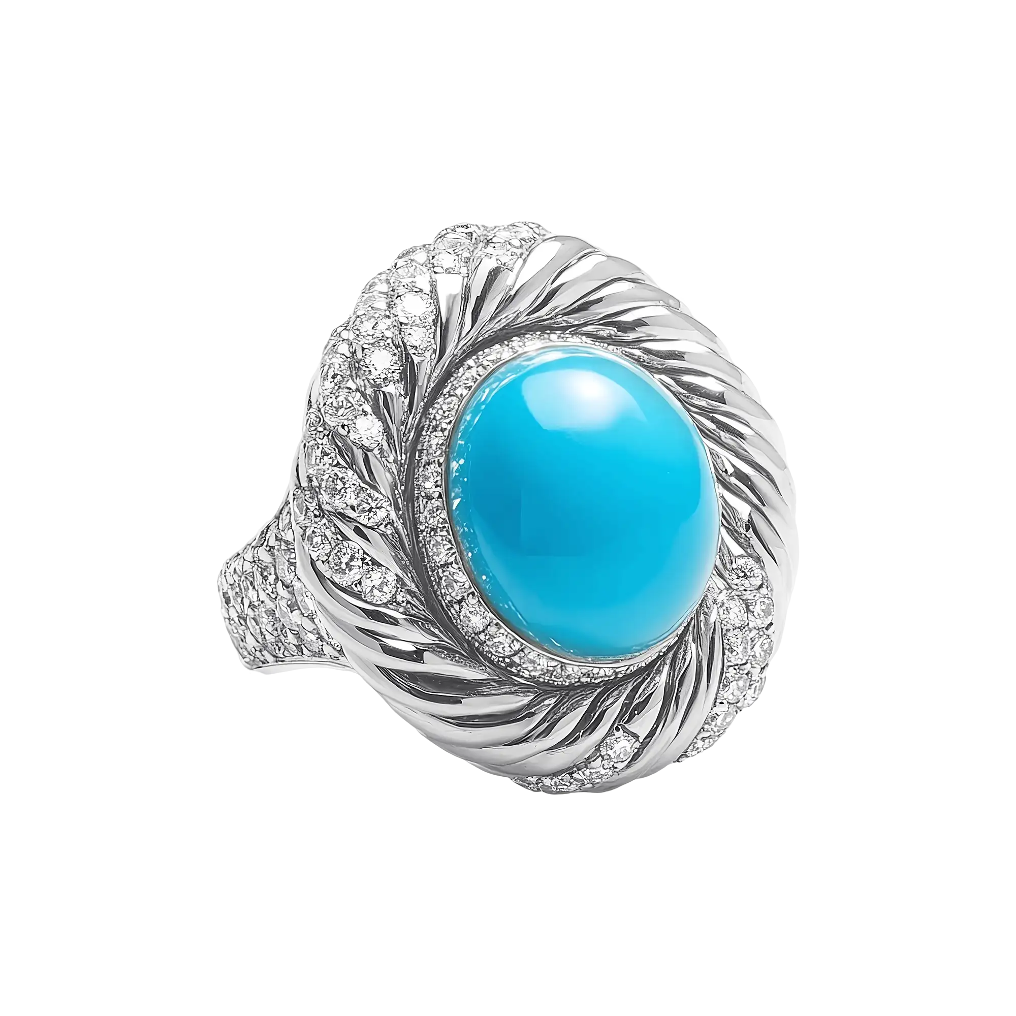 Turquoise Sovereign Ring