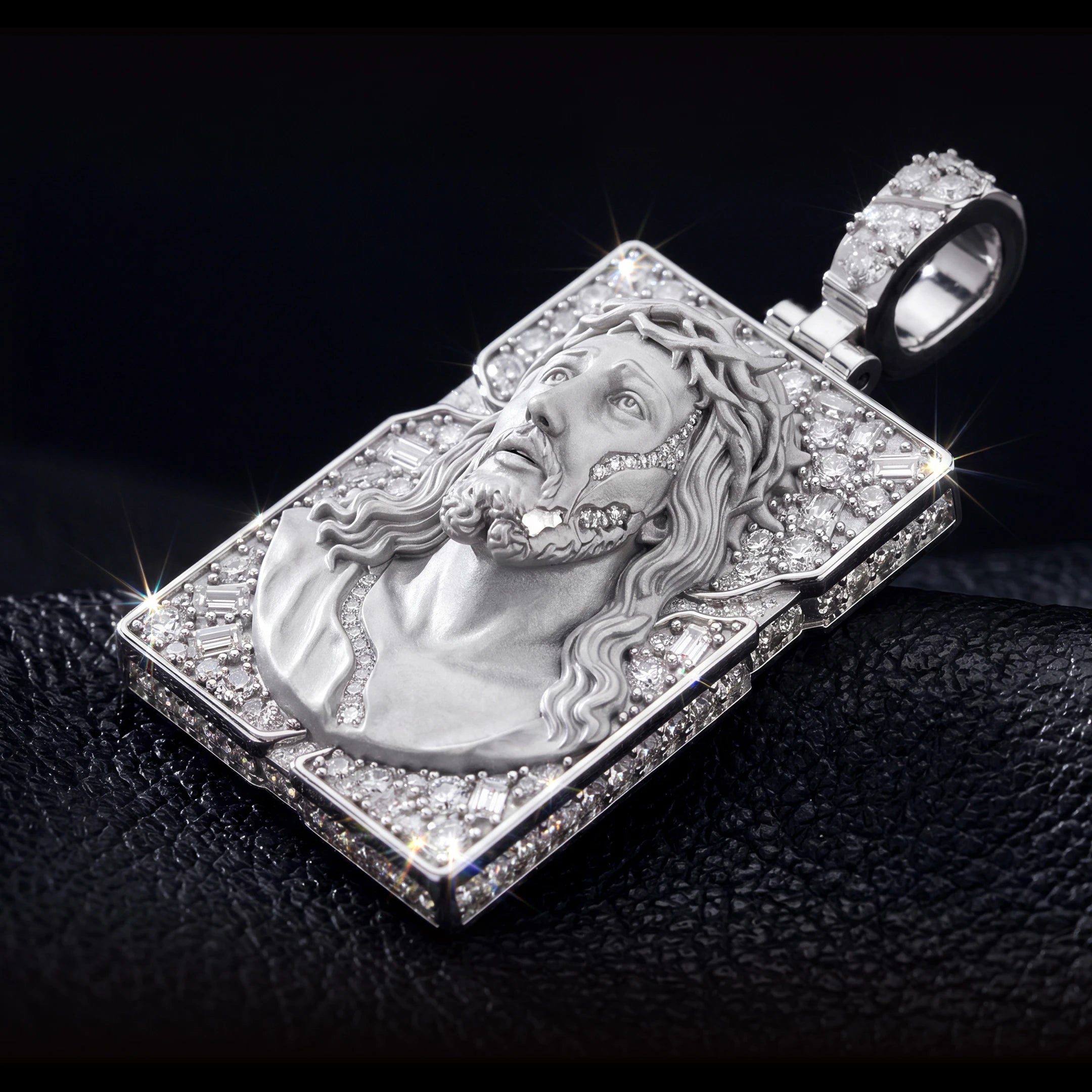 Sacred Portrait Jesus Pendant