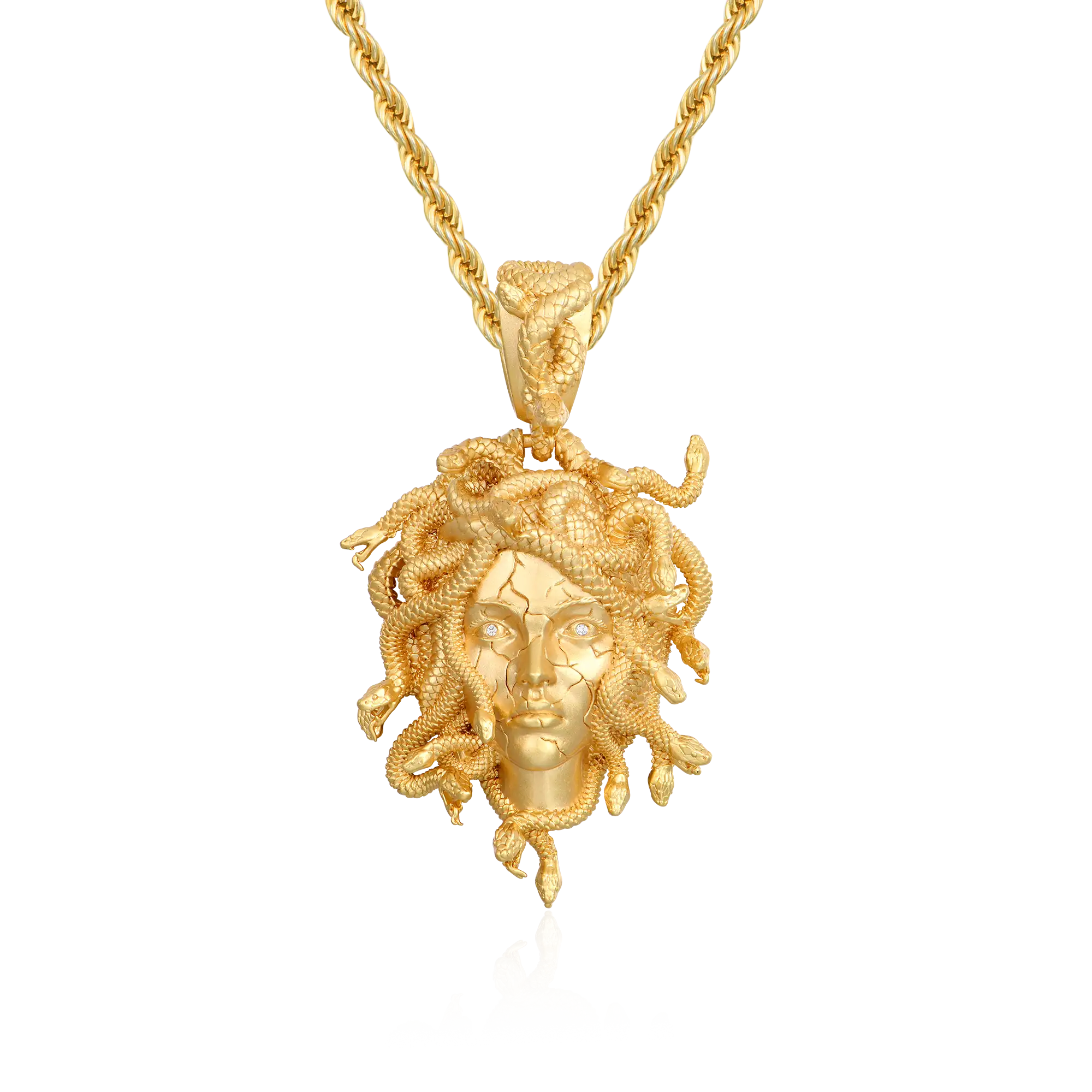 Medusa Statue Pendant