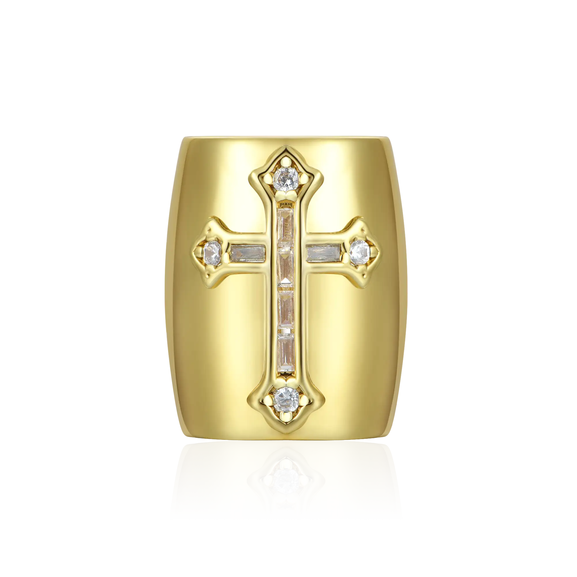 #Style_Baguette Cut#Color_Yellow Gold