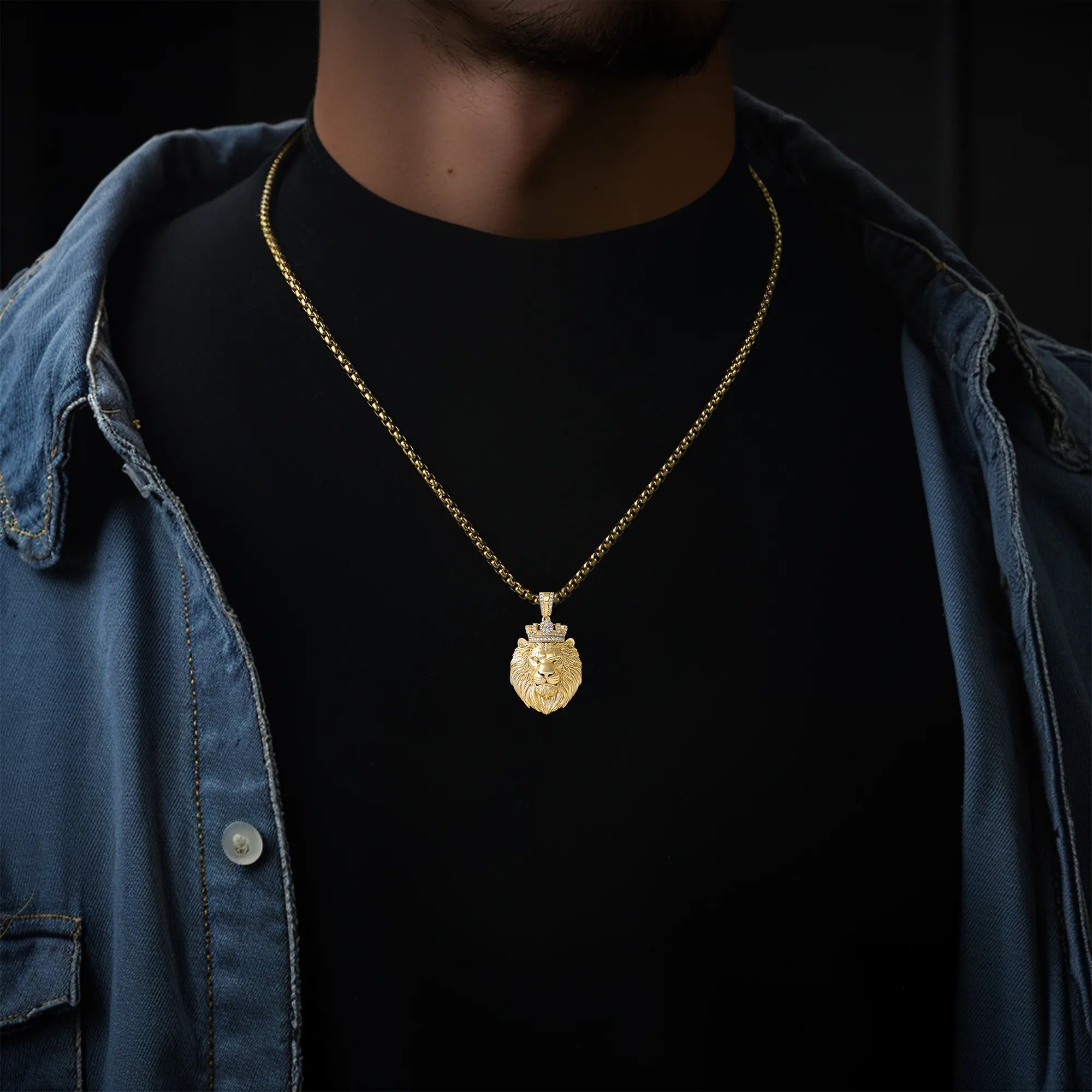 Crowned Lion Pendant