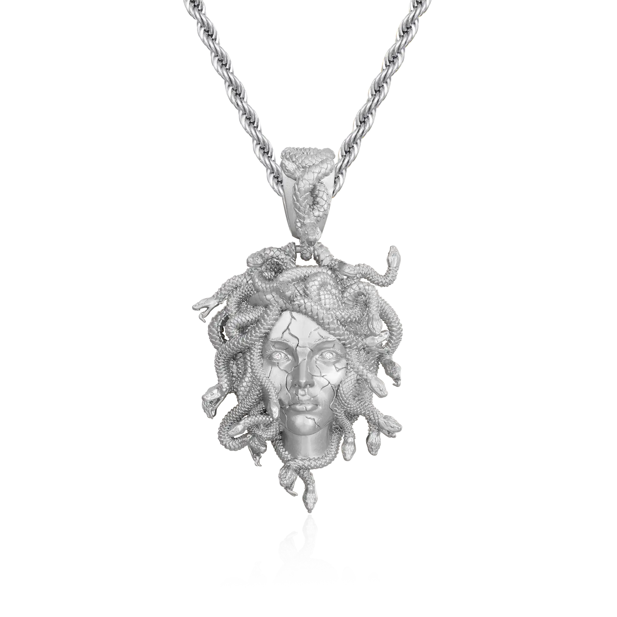 Medusa Statue Pendant