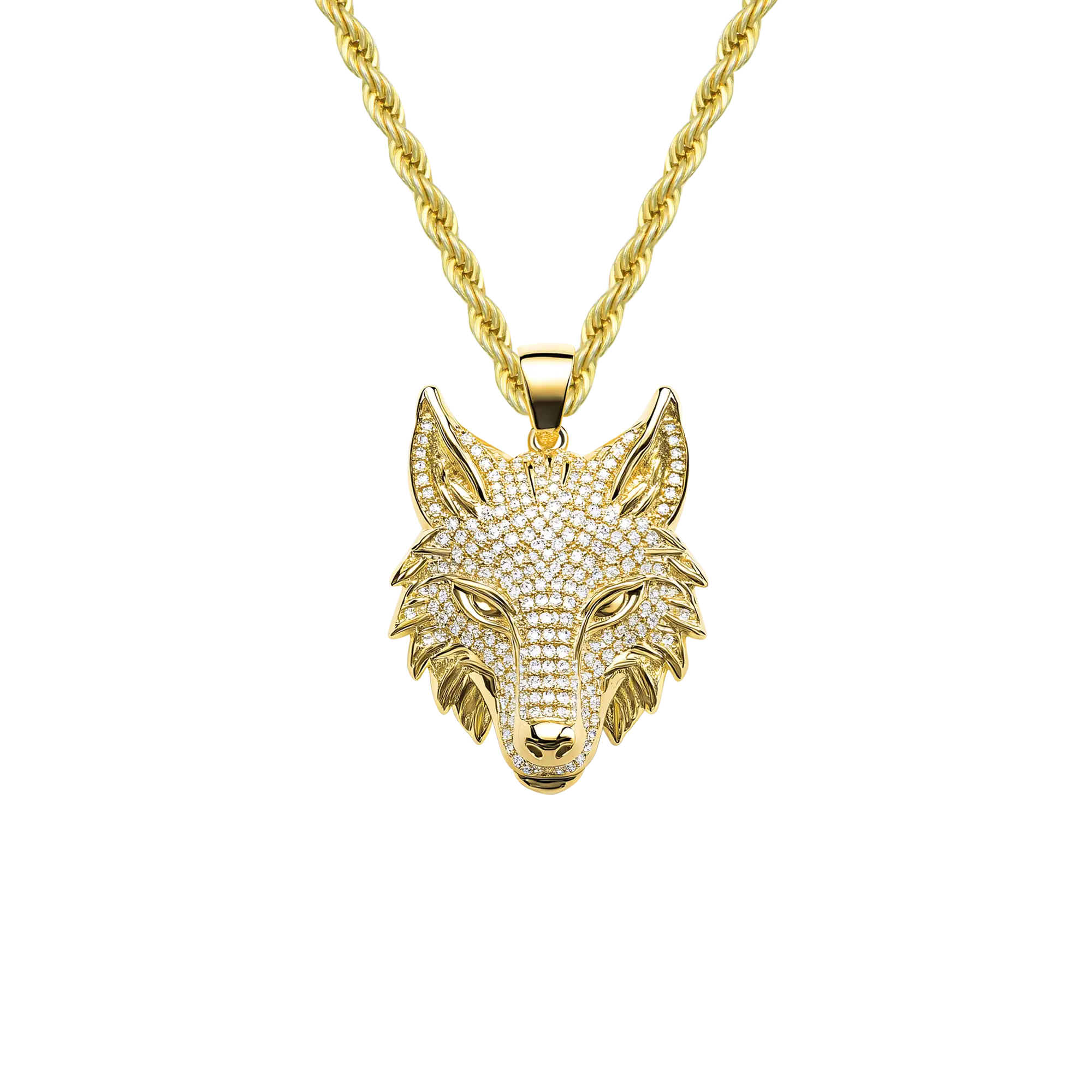 Fierce Wolf Pendant