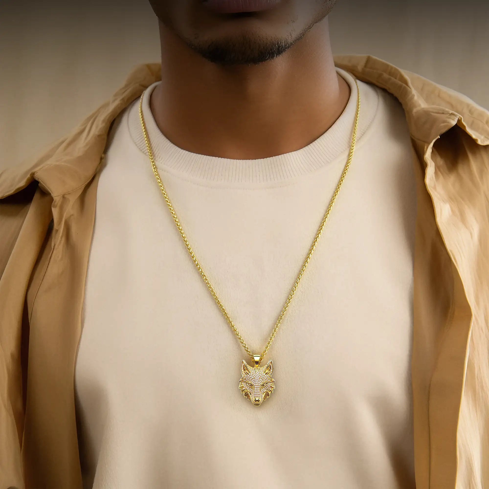 Fierce Wolf Pendant