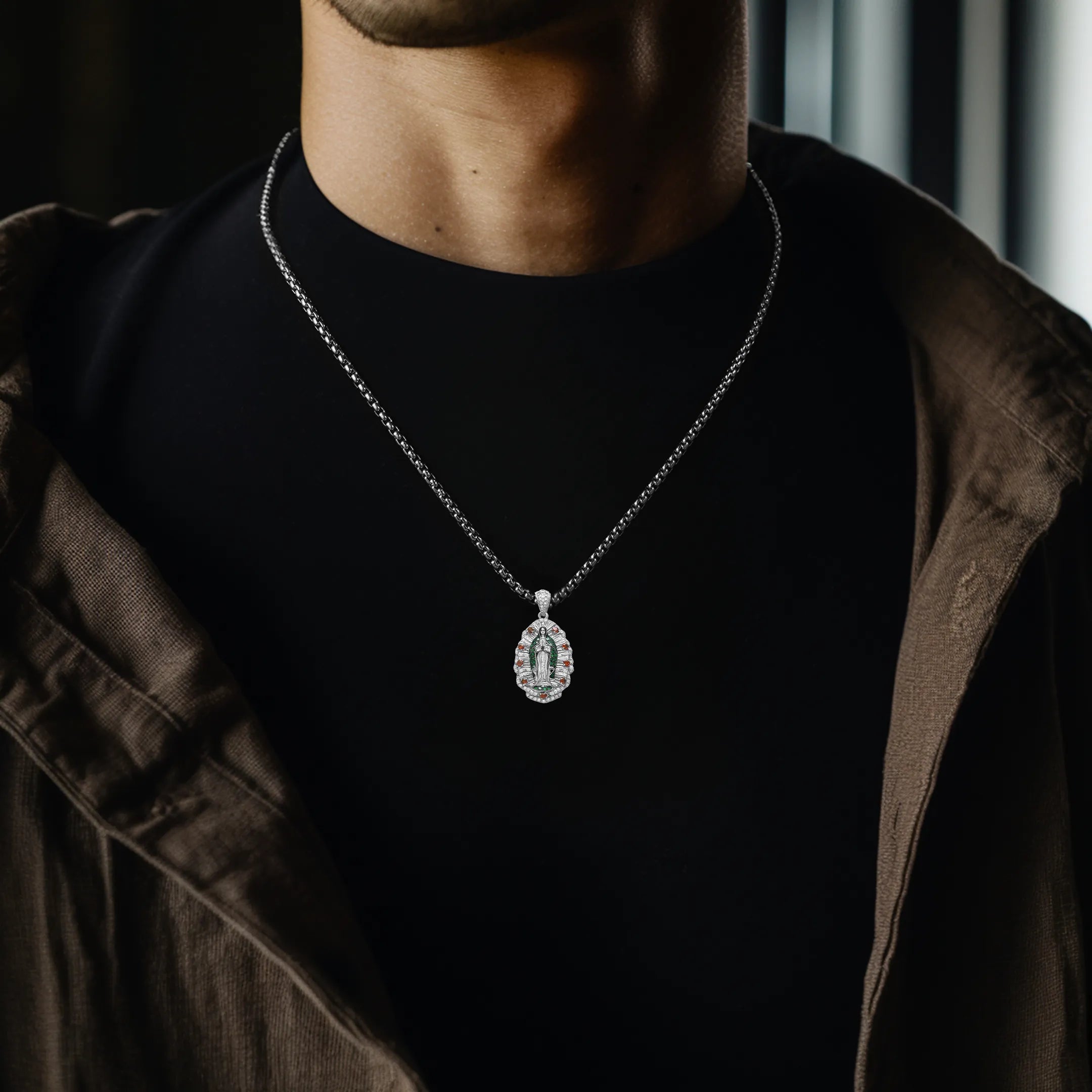Colgante de luz de Guadalupe