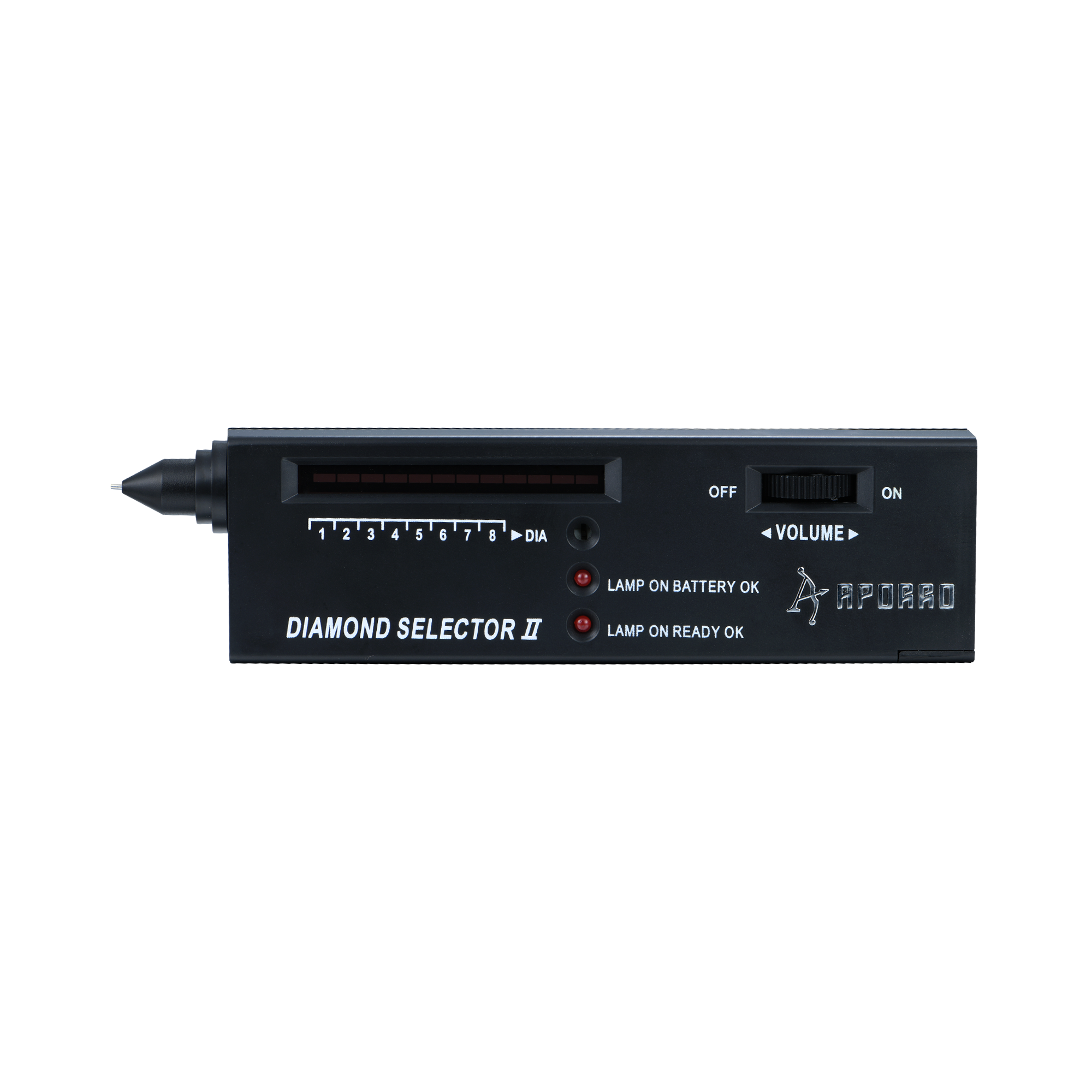 Tester per diamanti gratuito gratuito (batteria esclusa)