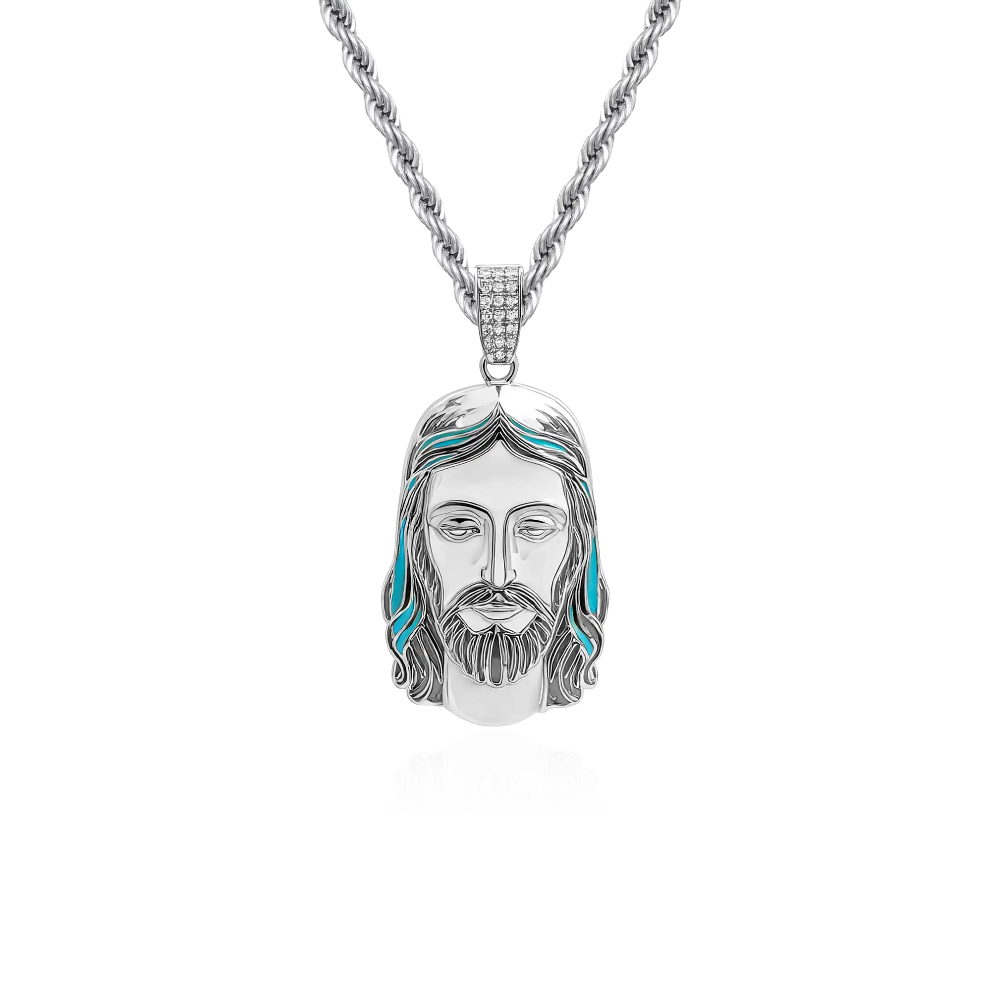 Silent Spectrum Jesus Colgante - 38 mm