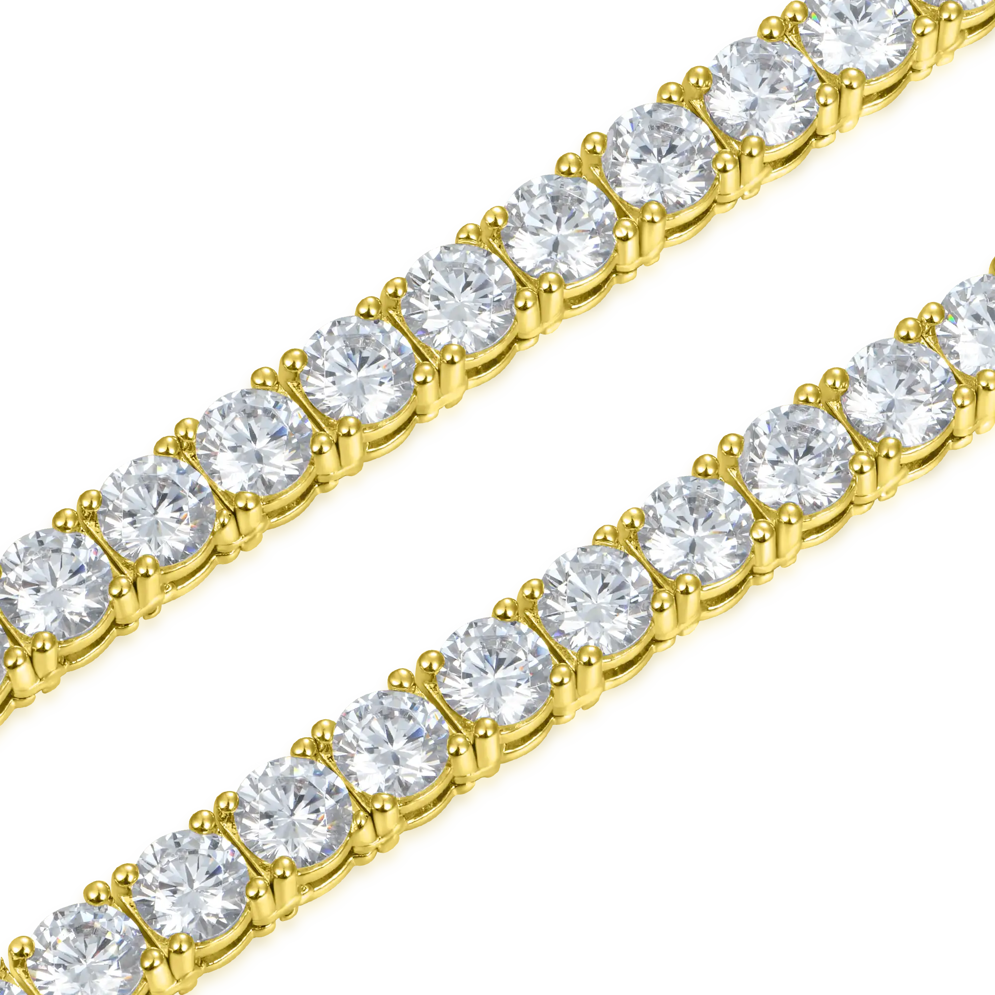 Youth Iced Tennis Chain - 5mm