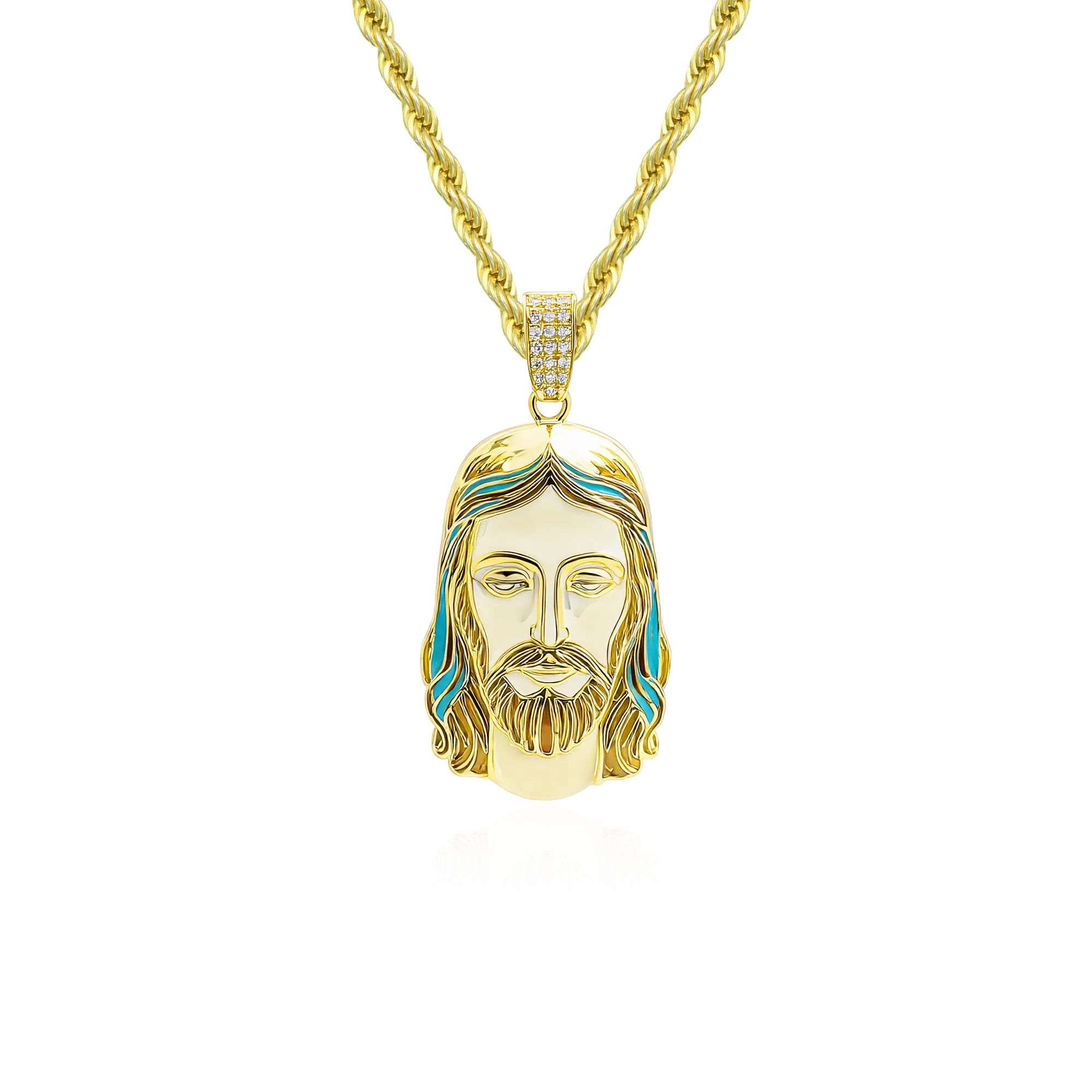 Silent Spectrum Jesus Colgante - 38 mm
