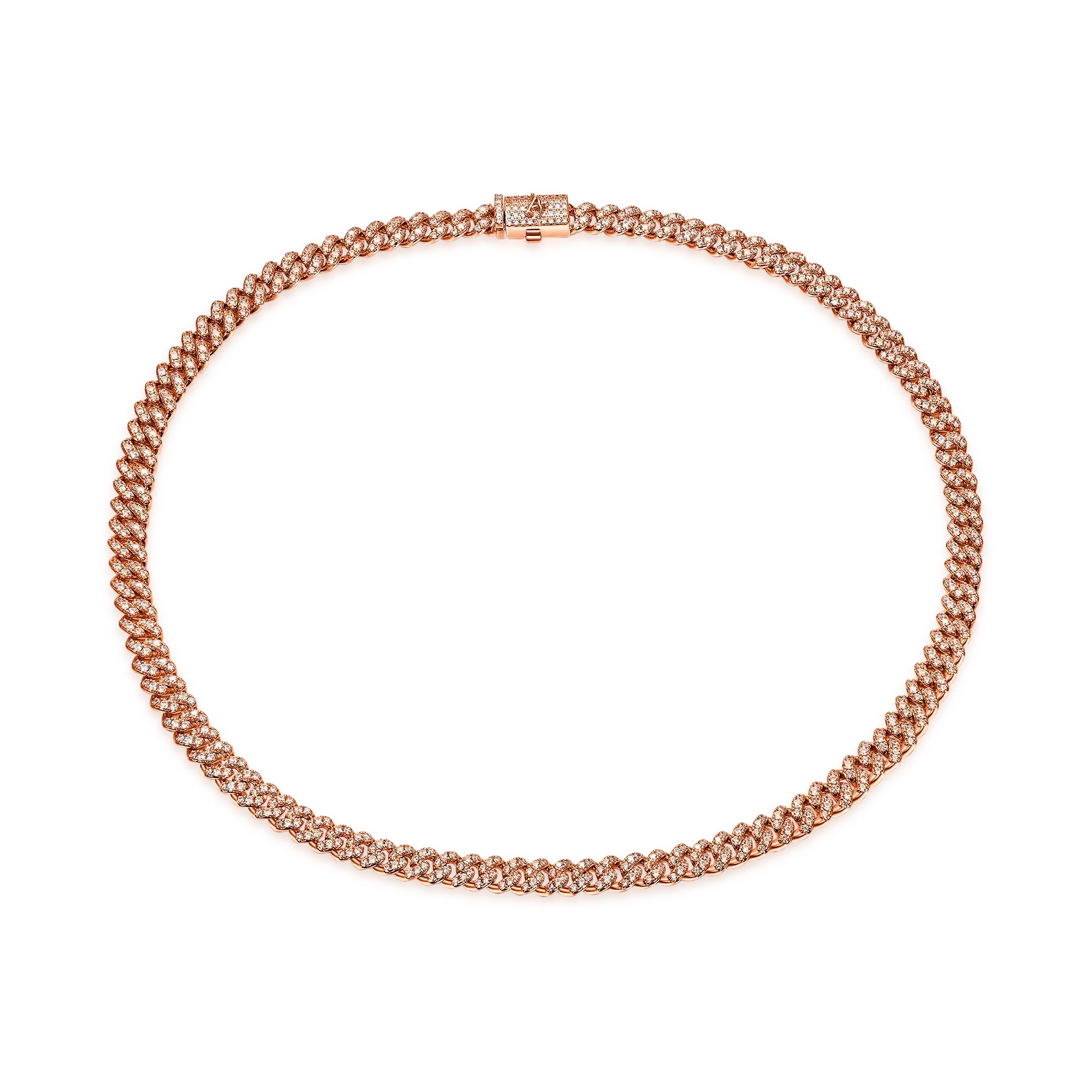 Micro Round Cut Cuban Link Chain - 6mm