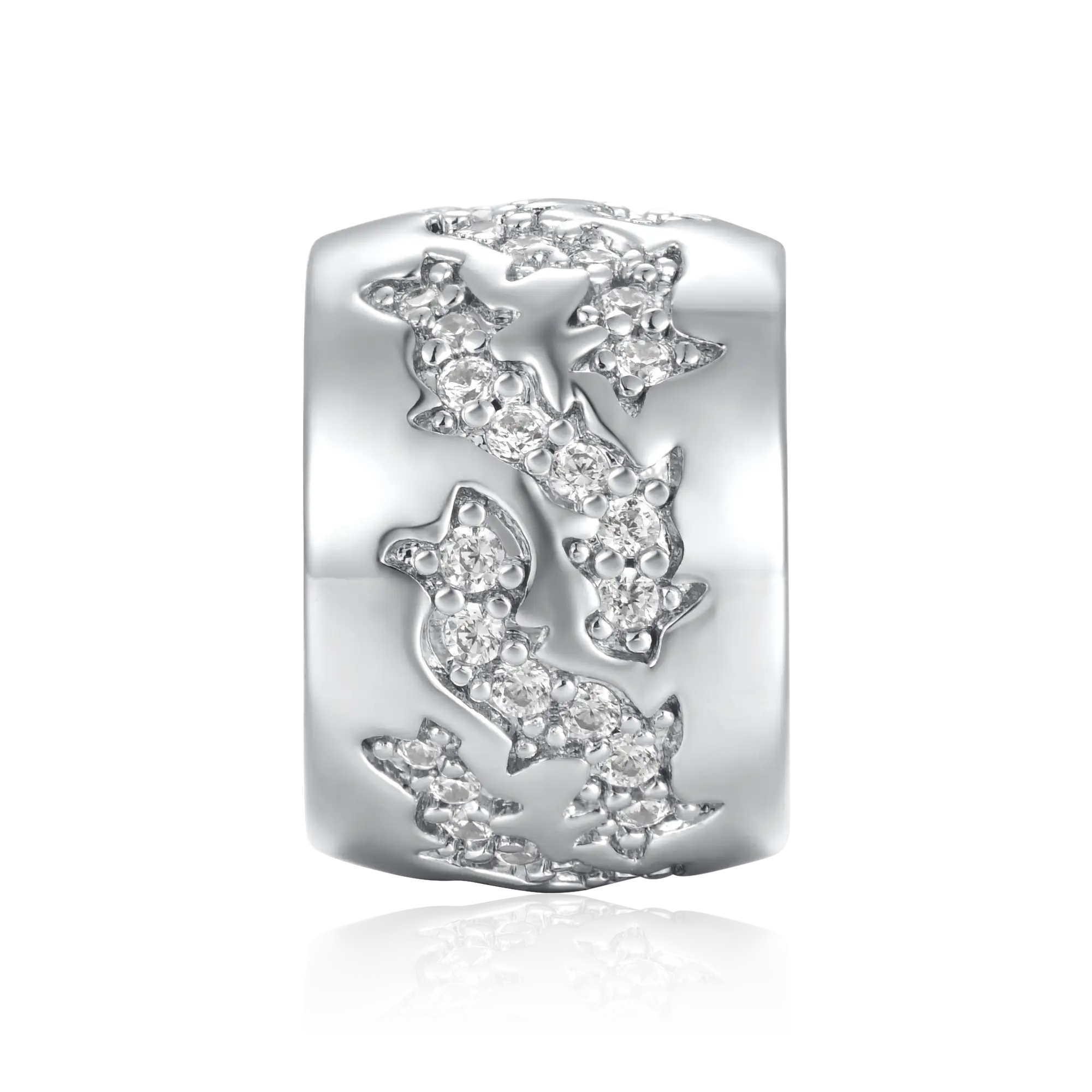 #Style_Thorns#Color_White Gold