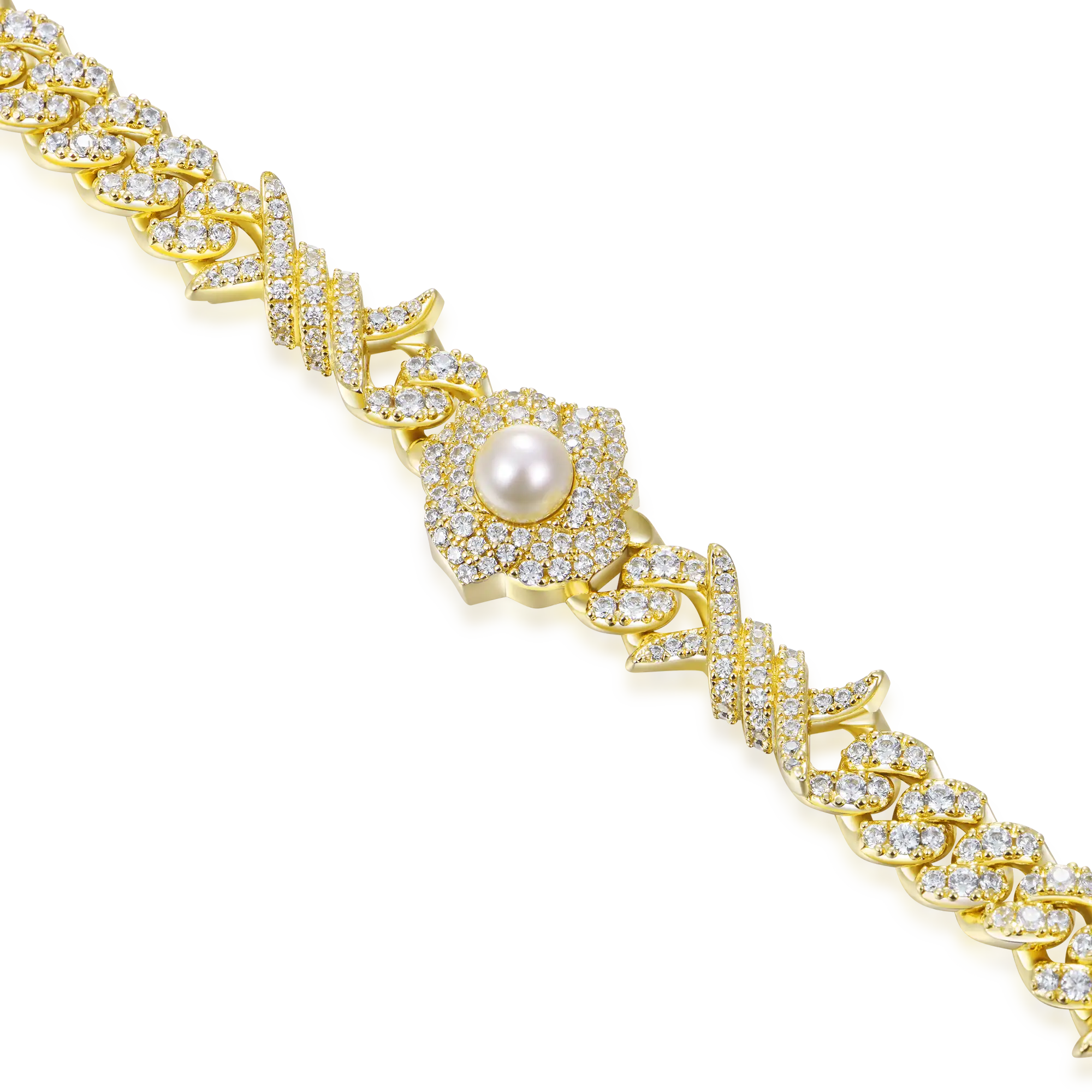 Rose Thorn Pearl Chain - 8mm