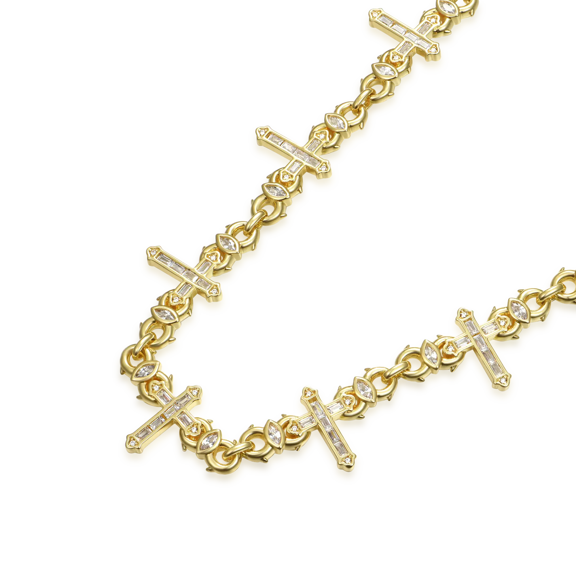 Cross Of Thorns Infinity Chain - 6mm