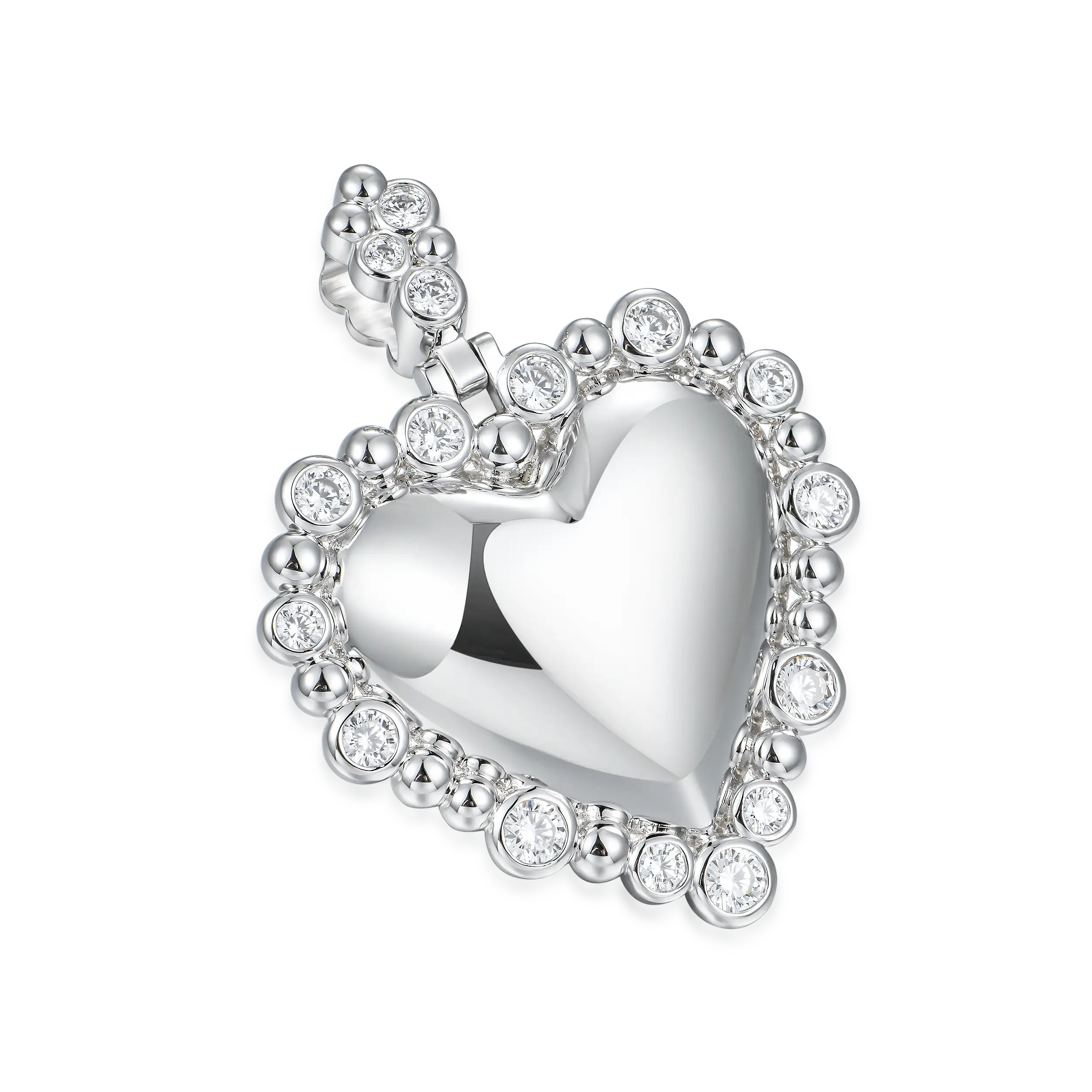 Love Heart Metal Pendant