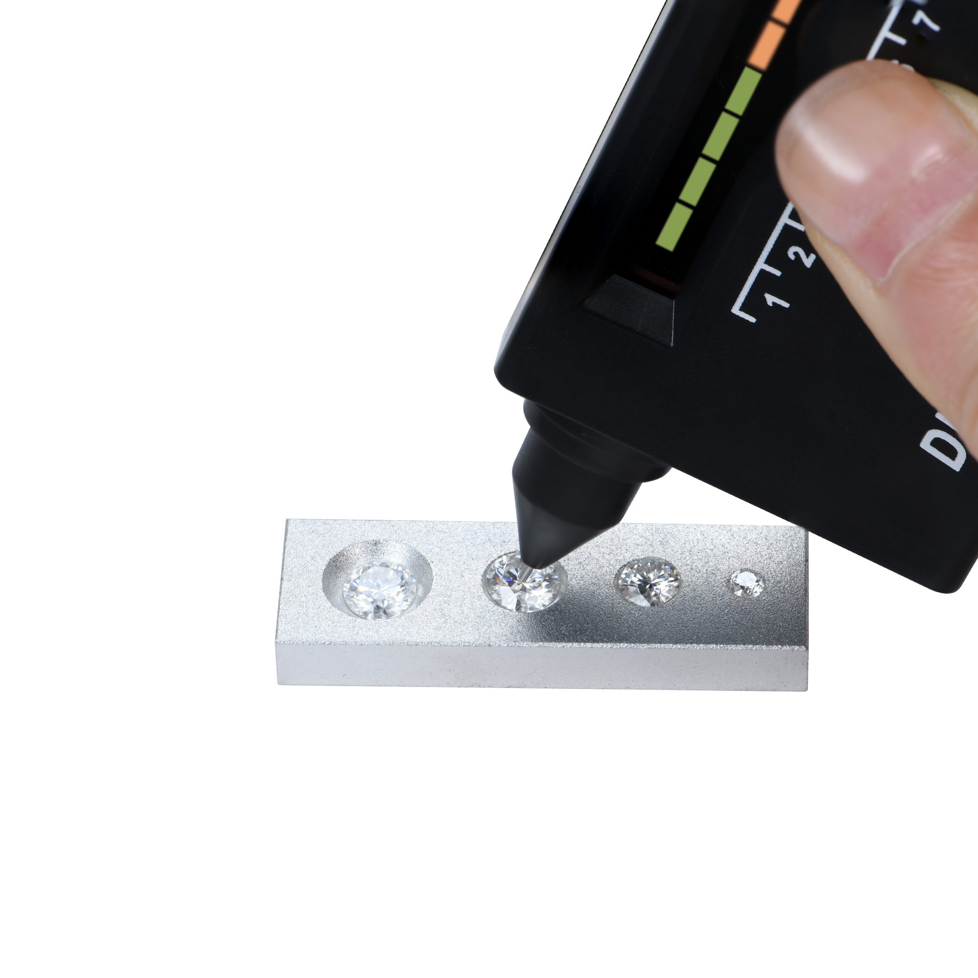 Tester per diamanti gratuito gratuito (batteria esclusa)