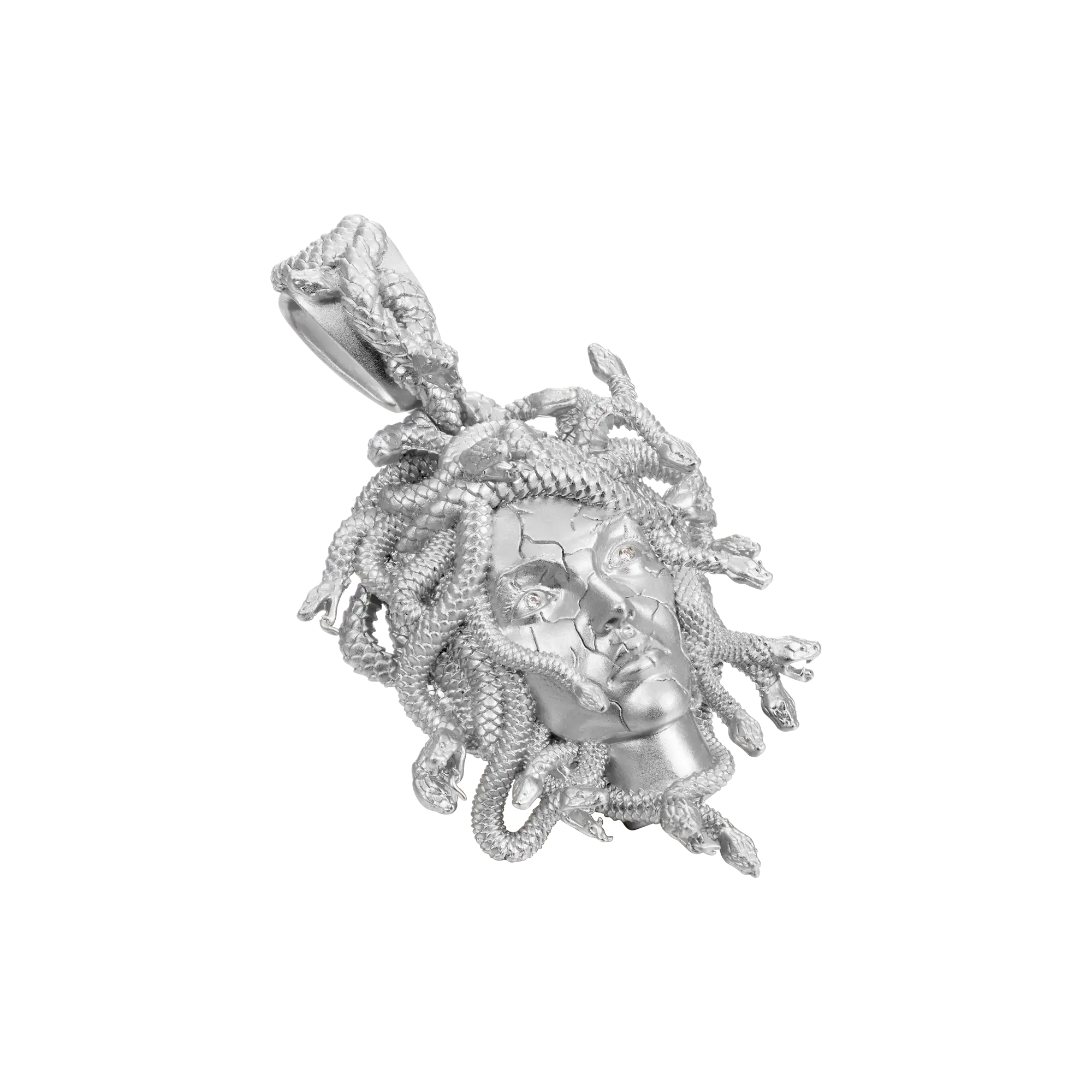 Medusa Statue Pendant