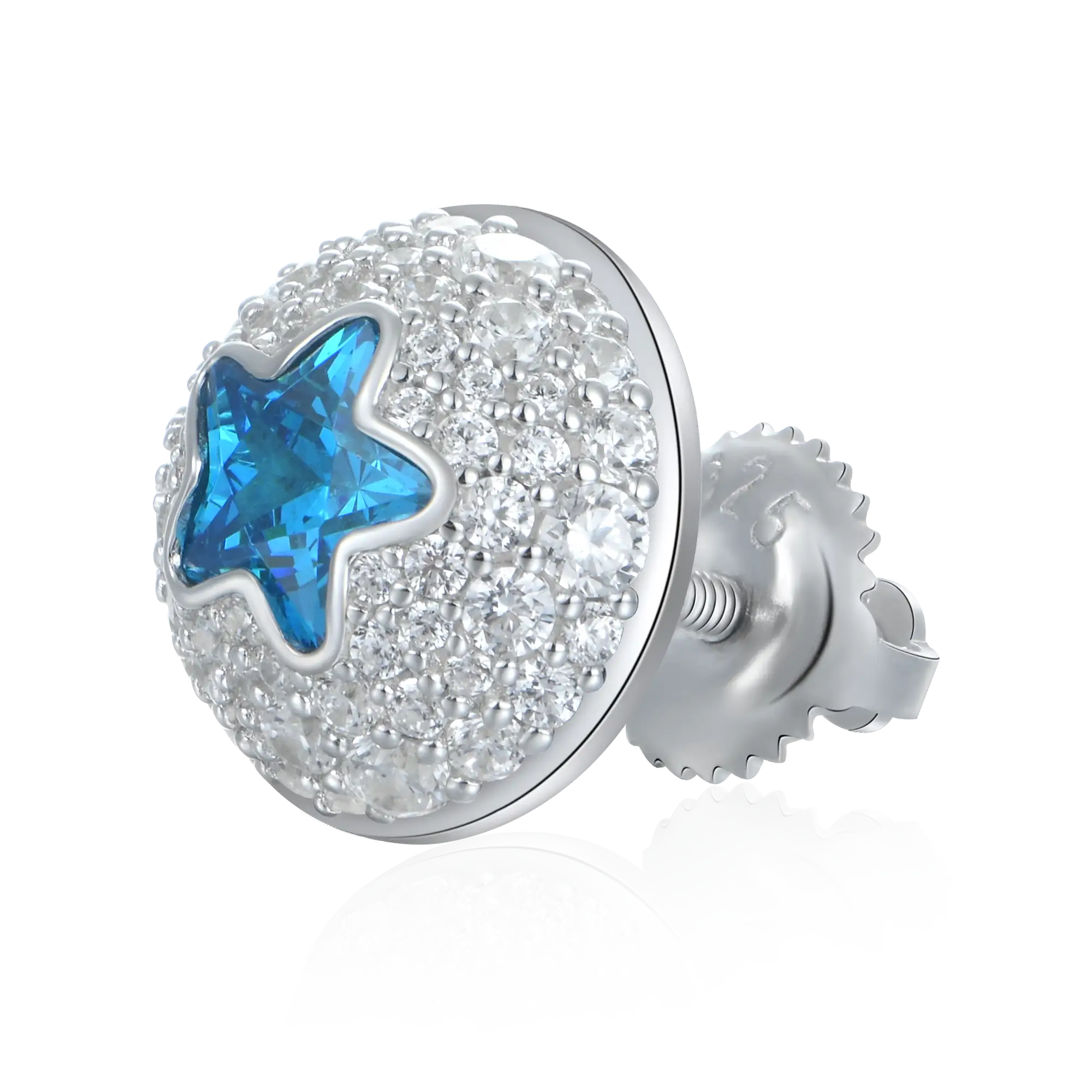 S925 LaFlare Star Boi Stud Earrings - Pair