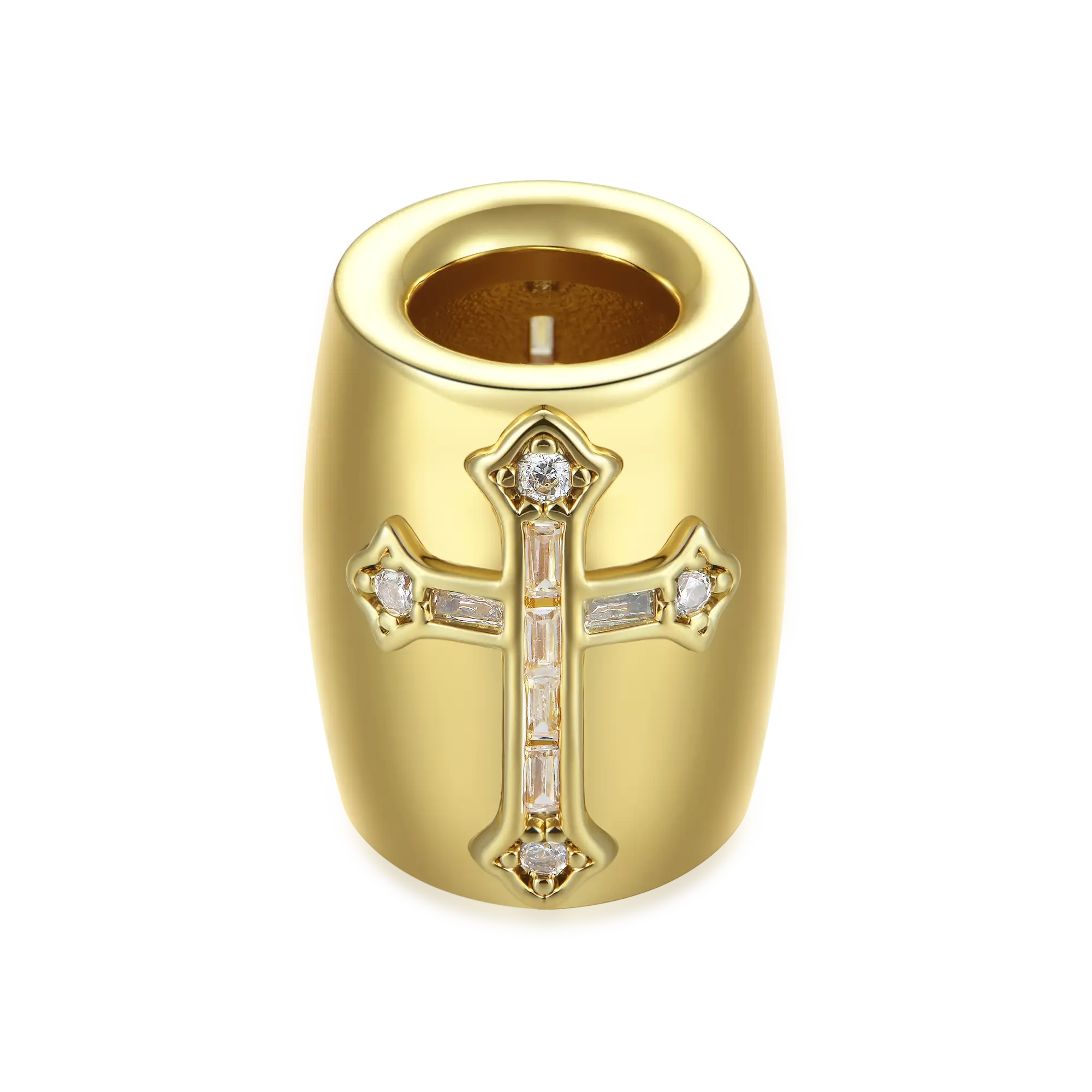 #Style_Baguette Cut#Color_Yellow Gold