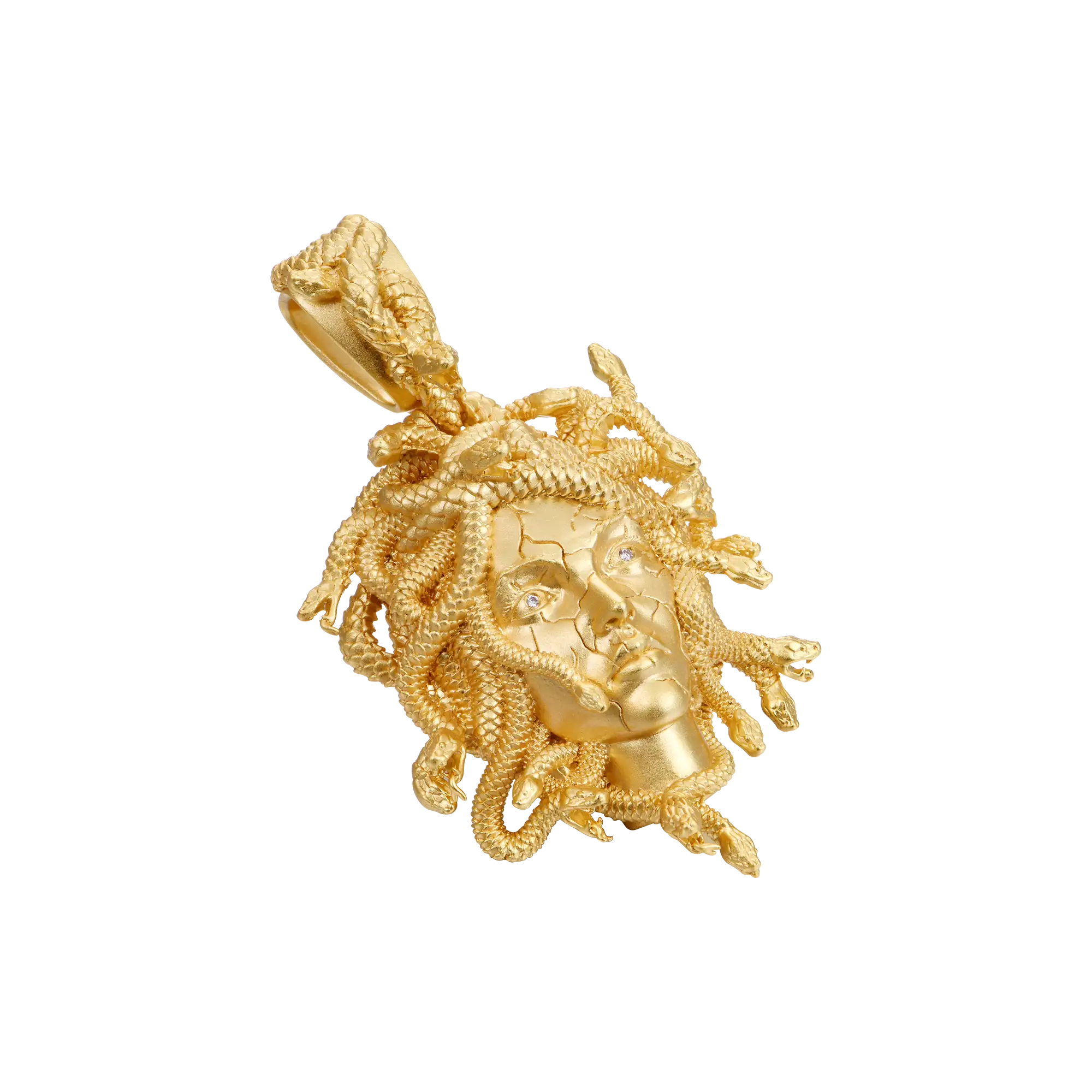 Medusa Statue Pendant