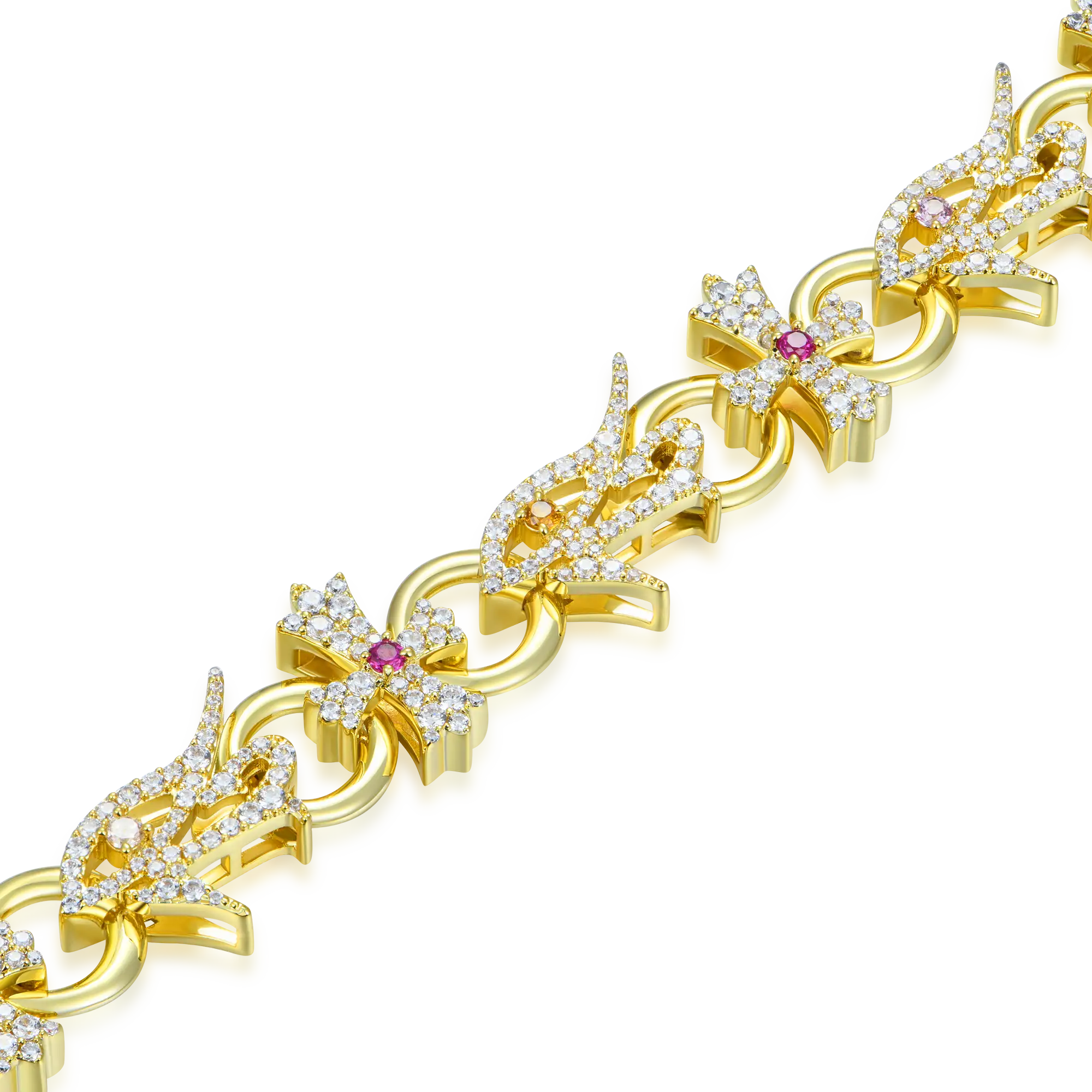 Eye of Horus Cross Chain - 10mm