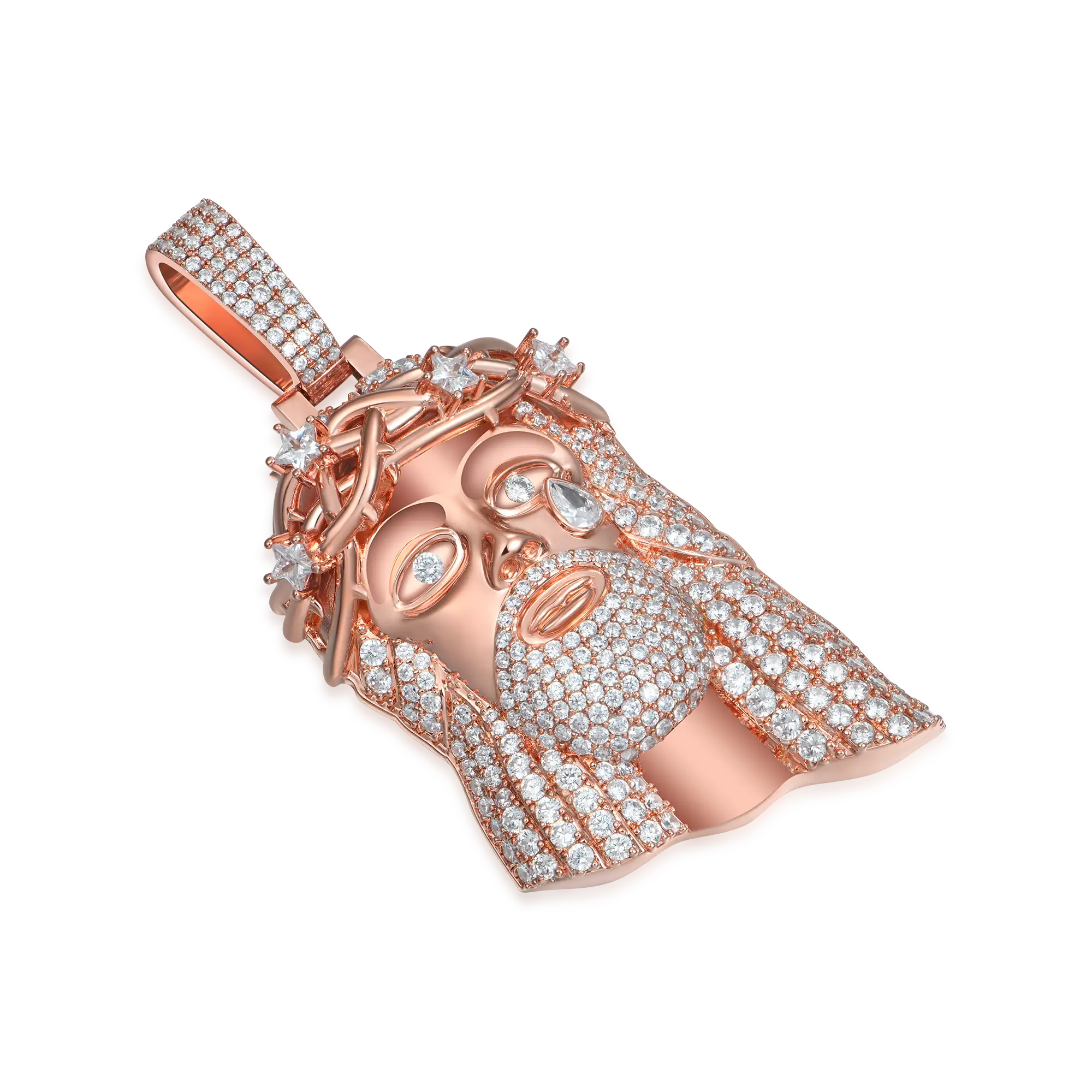 Rose Gold Stellar Jesus Posting - Medio