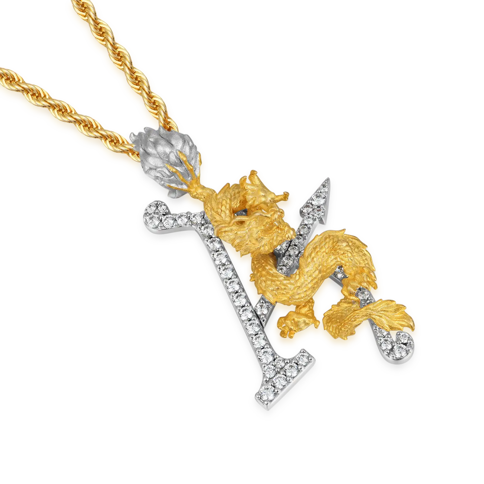 Pendente WONG Dragon Aporro A® in ottone medio