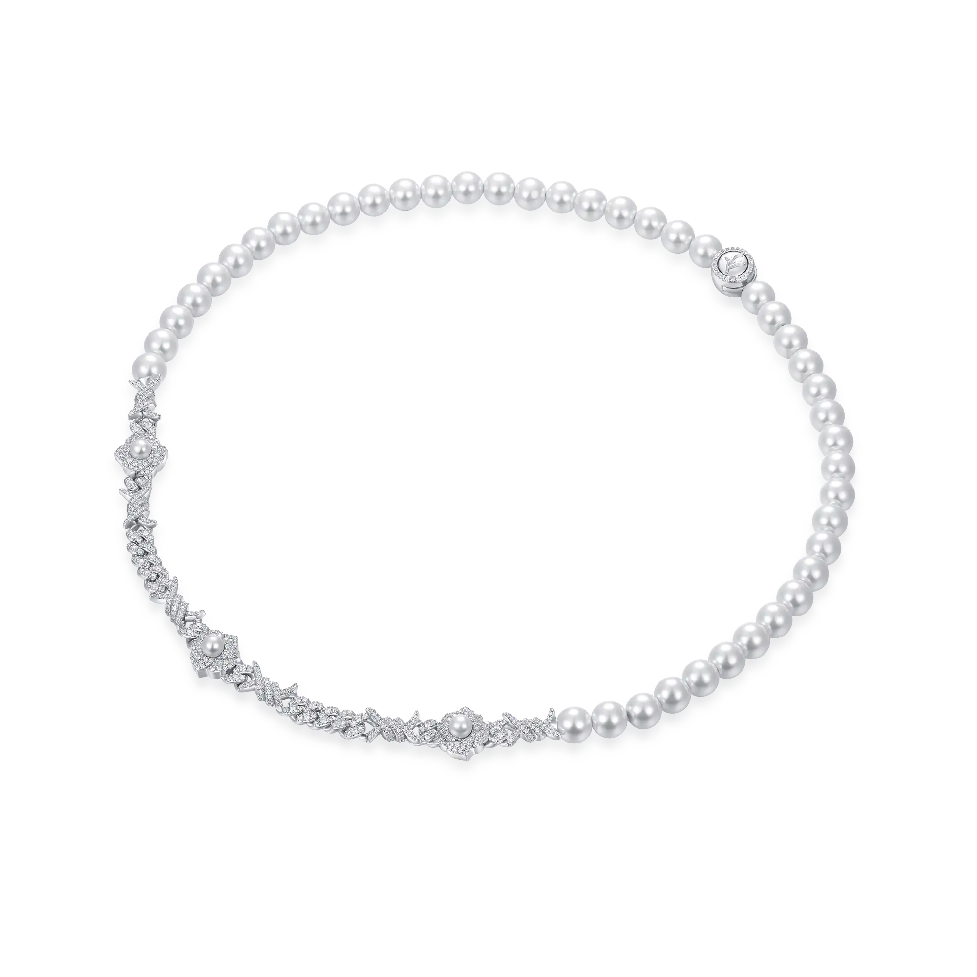 Rose Thorn Pearl Chain - 8mm