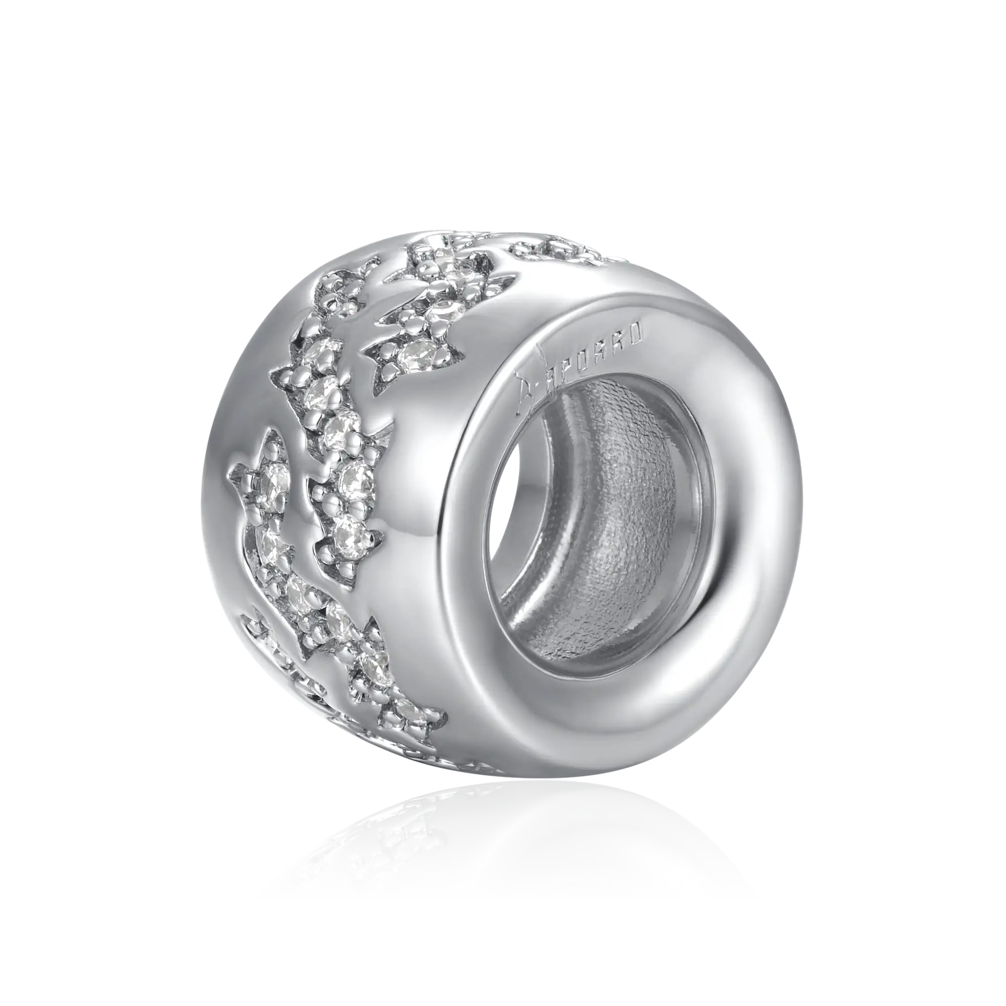 #Style_Thorns#Color_White Gold