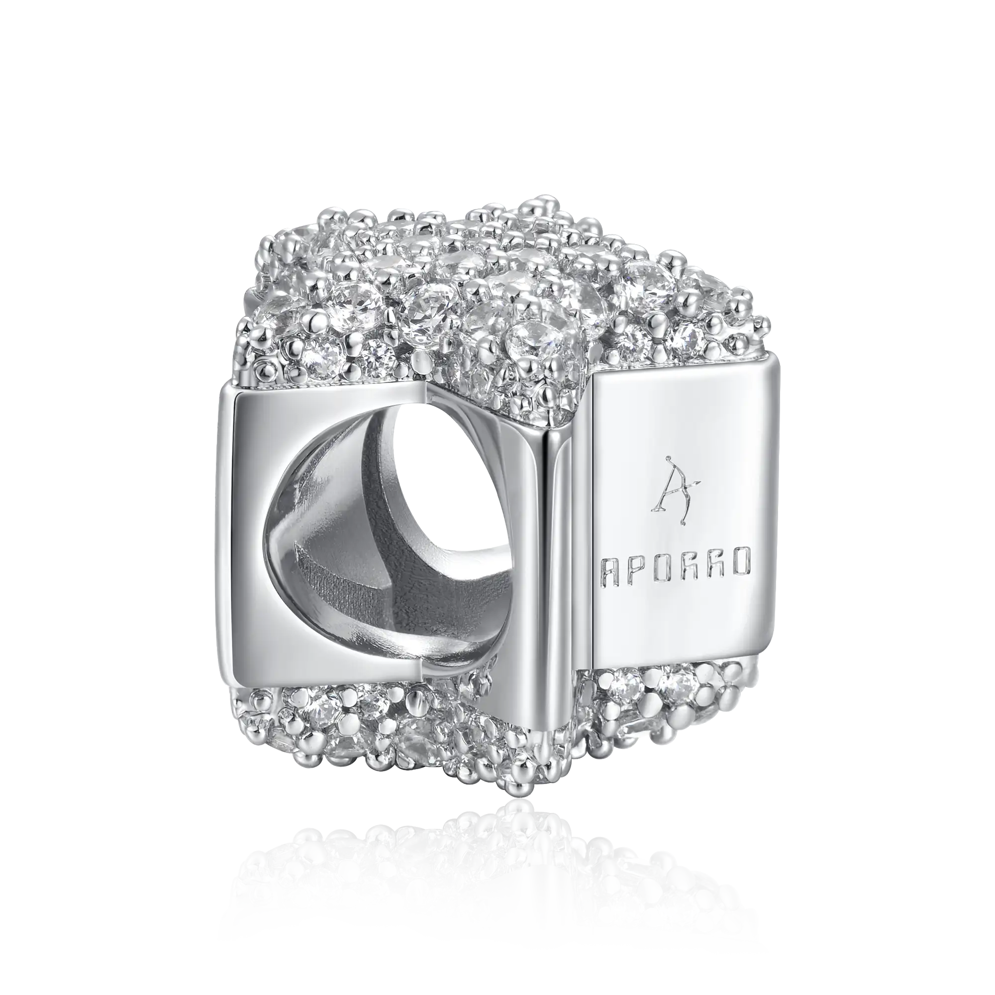 #Style_Pentagram#Color_White Gold