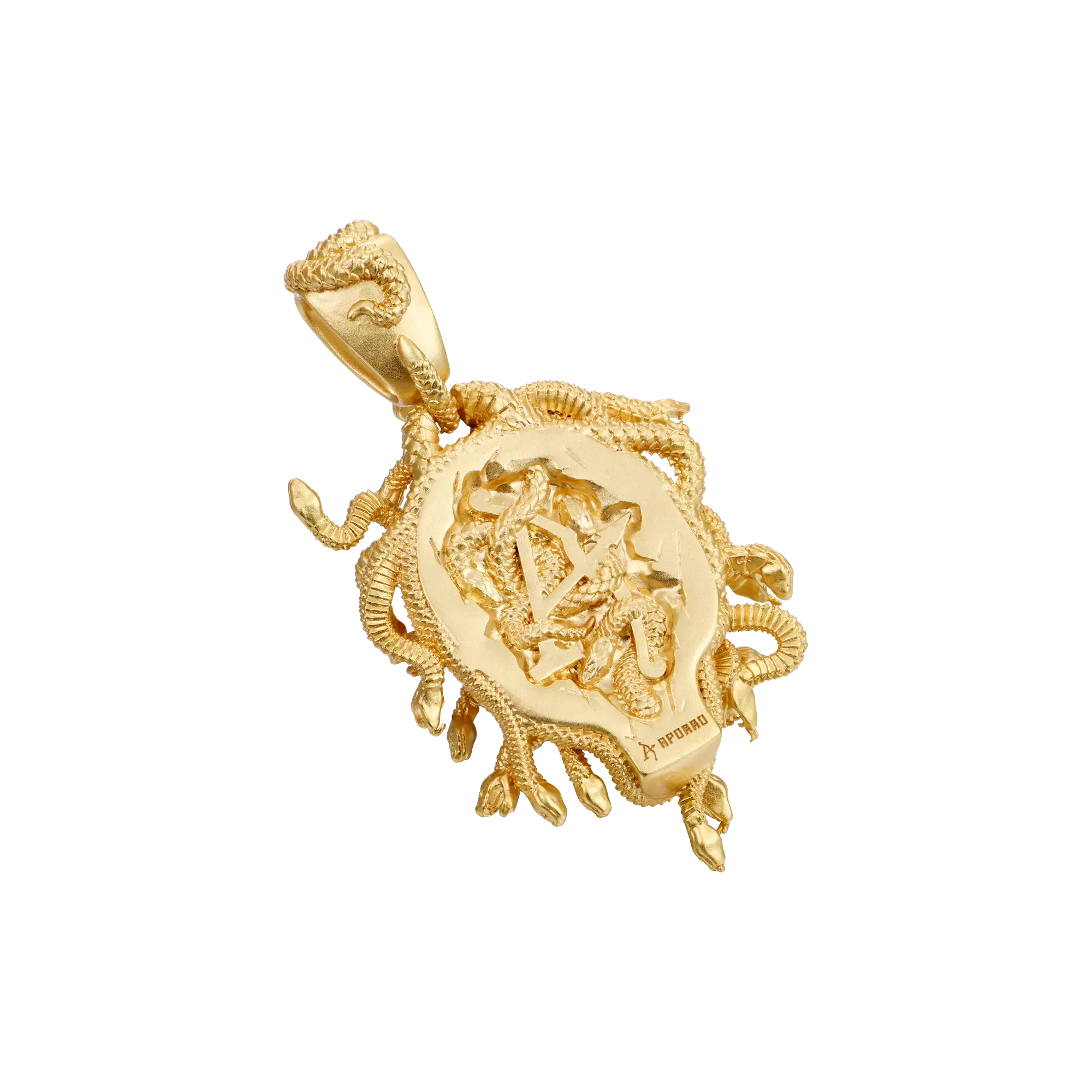 Medusa Statue Pendant
