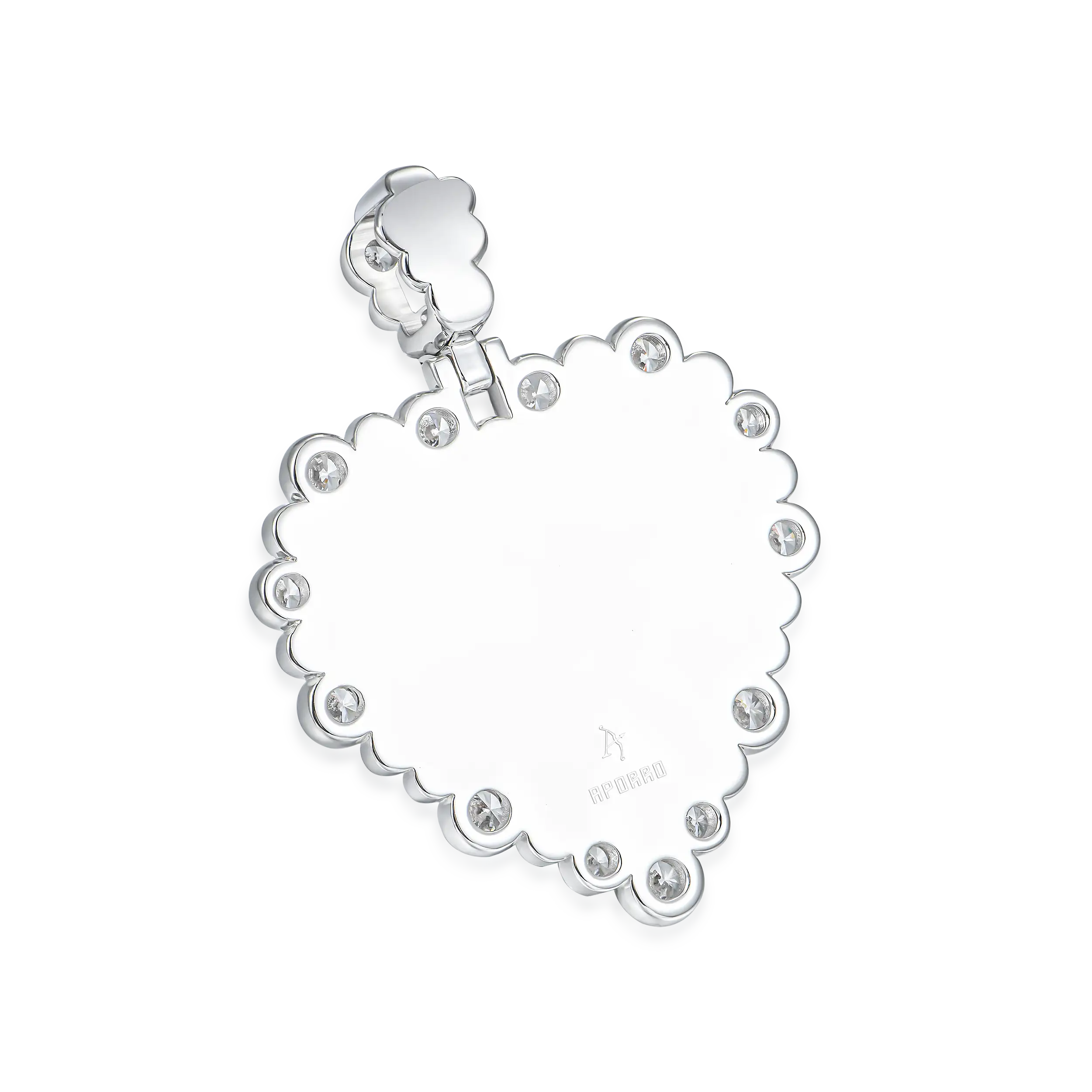 Love Heart Metal Pendant