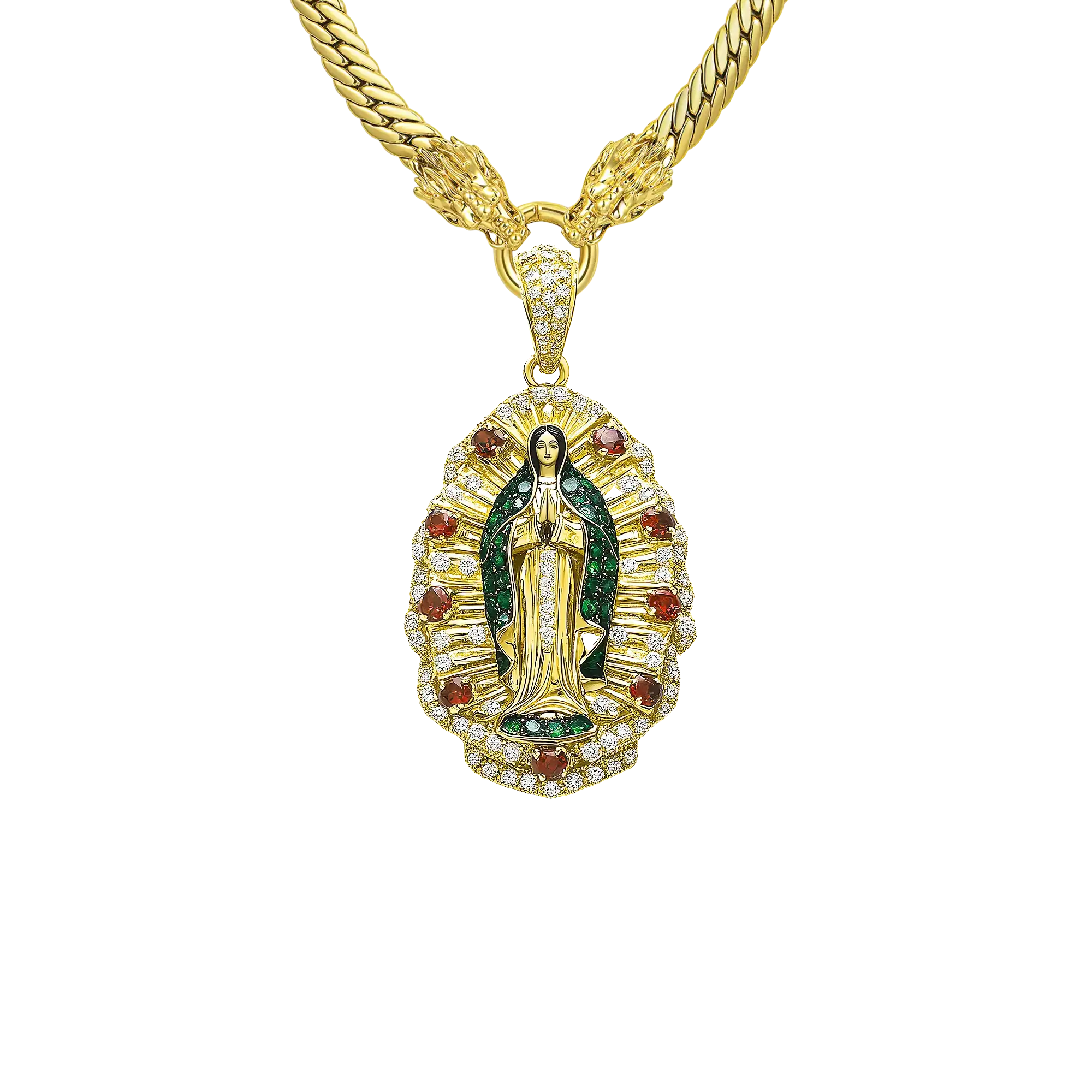 Divine Elegance Mary Pendant & Chain Set