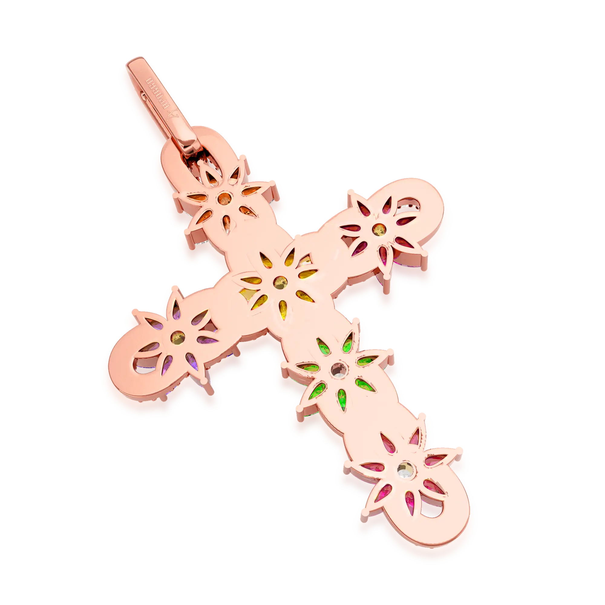 Women's Lily Infinity Cross Pendant