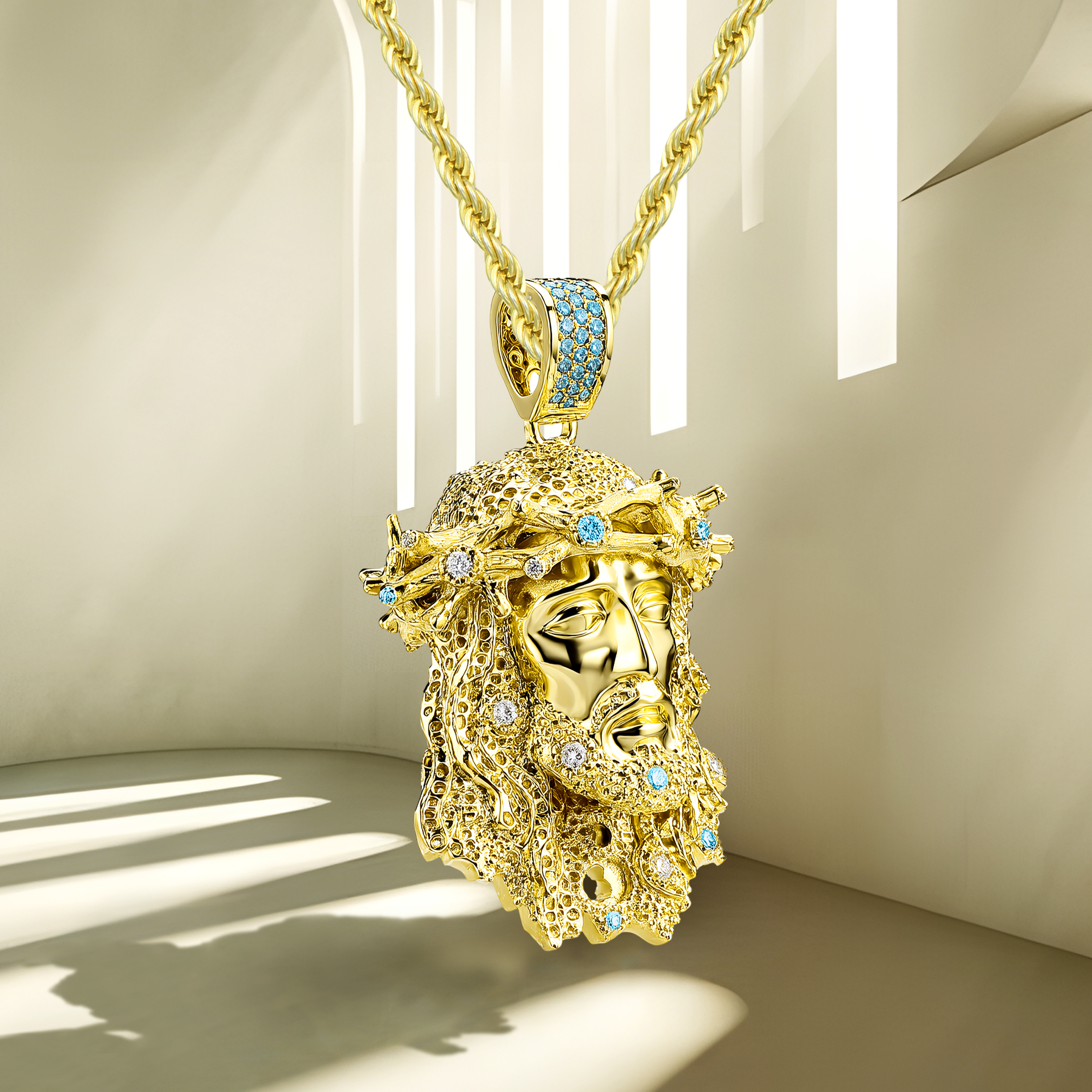 Espina Brillance Jesus Pendence - 51 mm