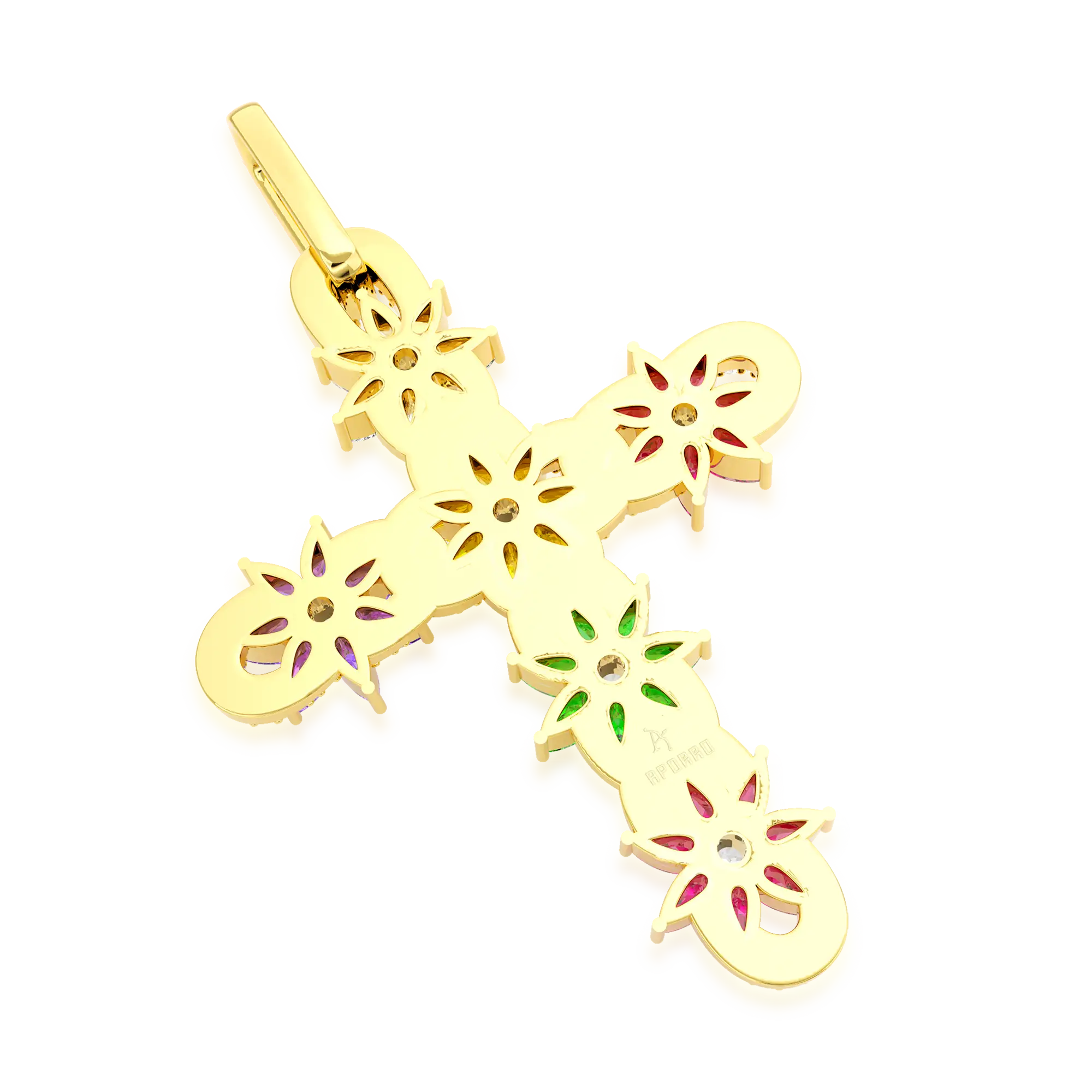 Women's Lily Infinity Cross Pendant