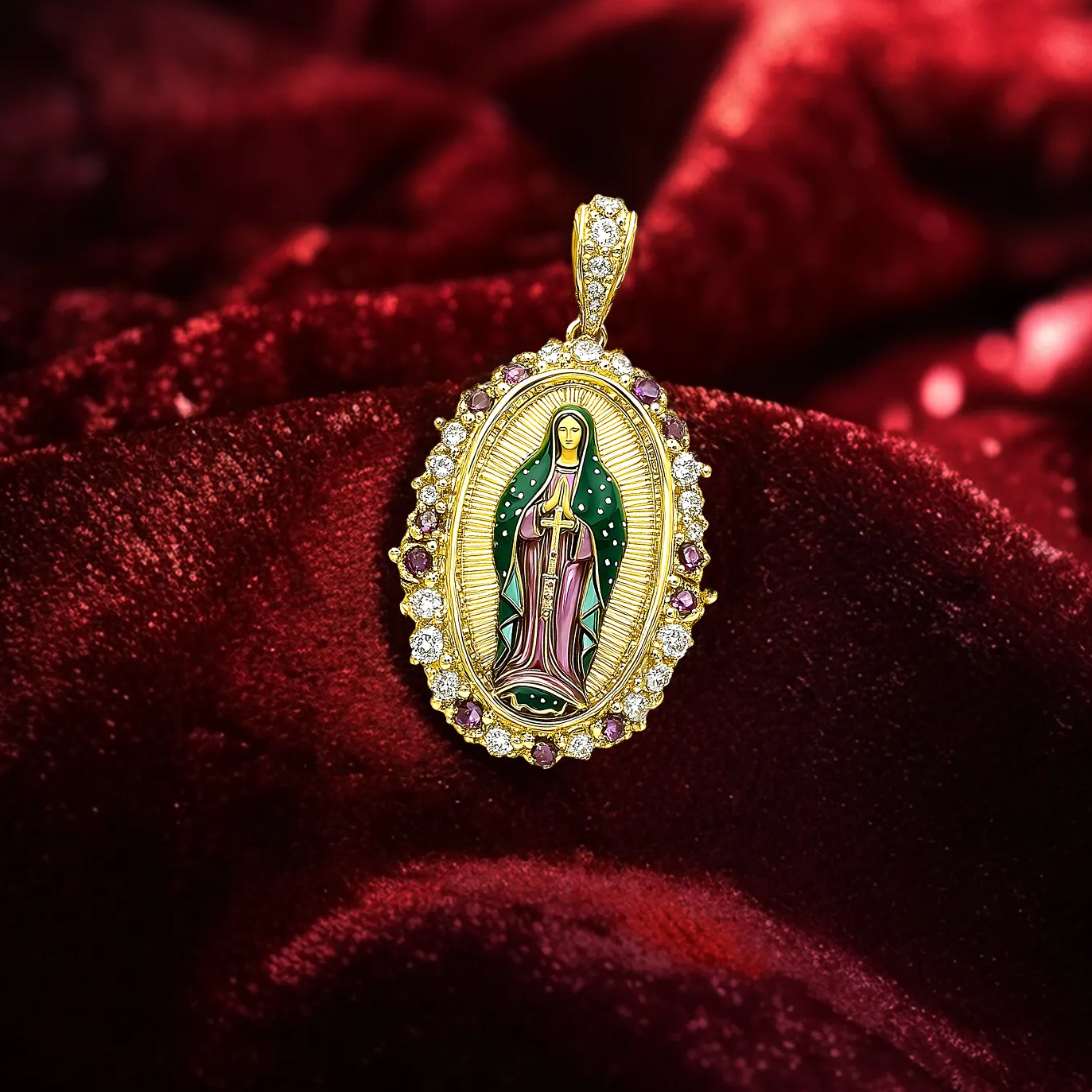 Saint Mary Radiant Anhänger