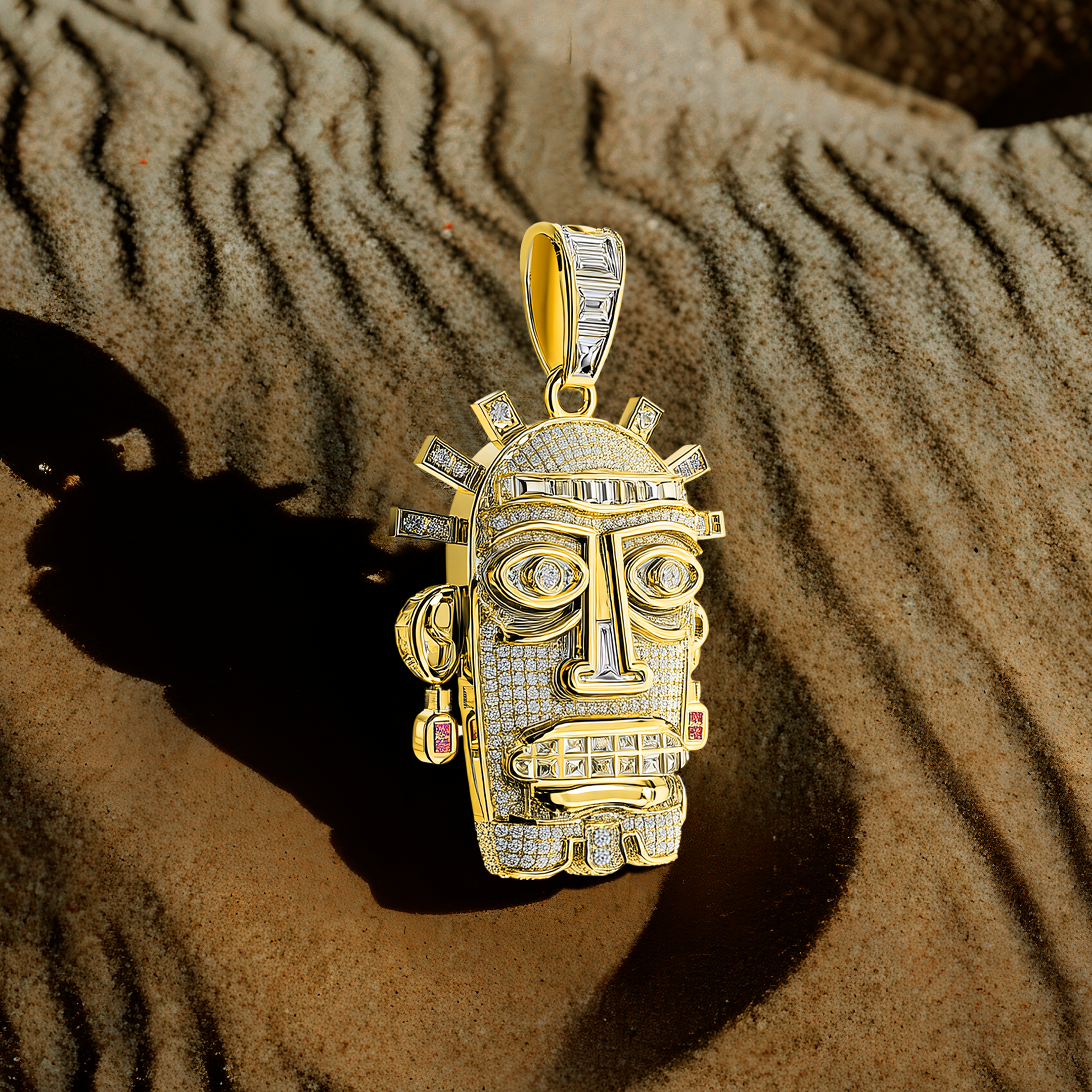 Totem -Seelen - der Flammanhänger - 38 mm