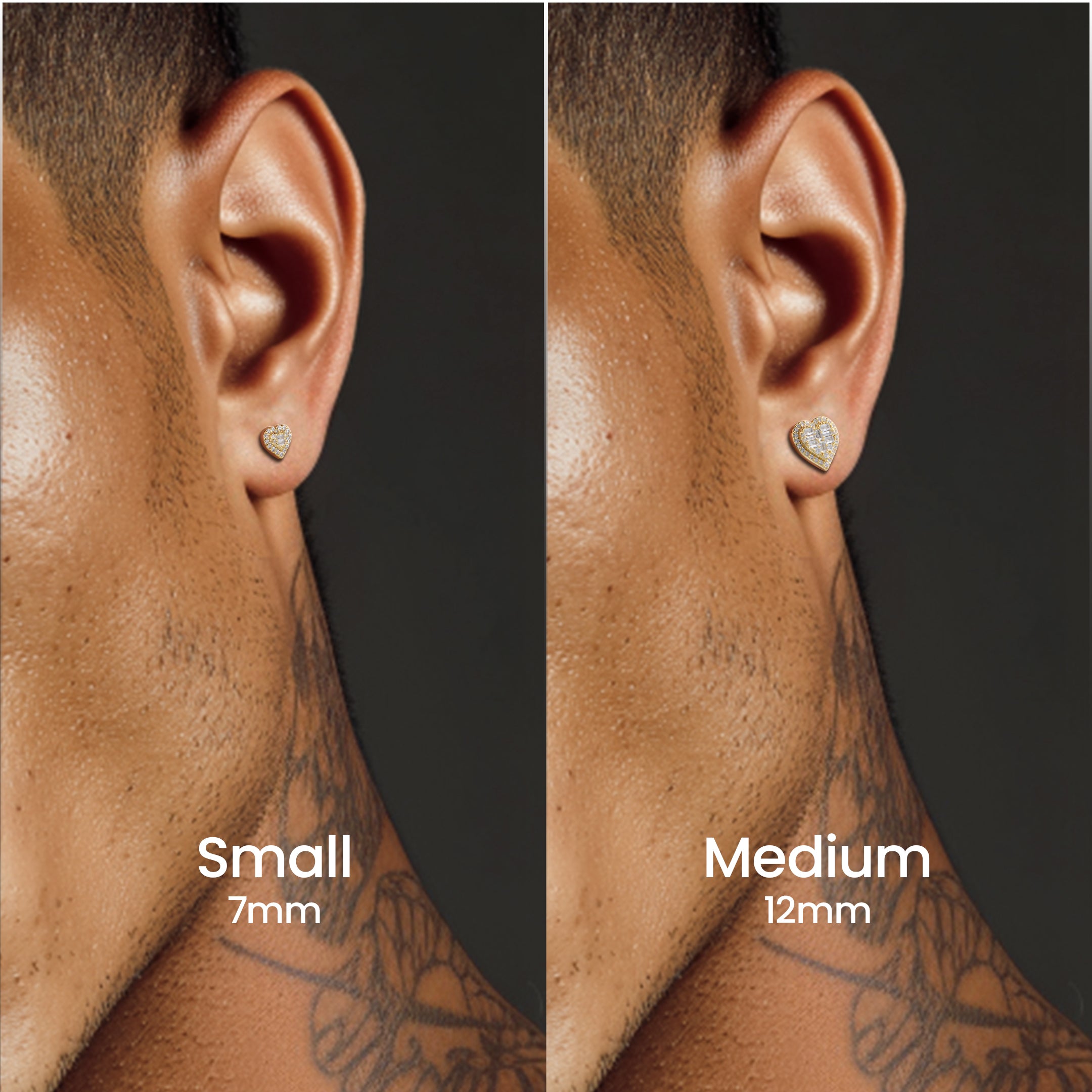 Boucles d'oreilles Halo Halo MICK HALUETTE - Paire