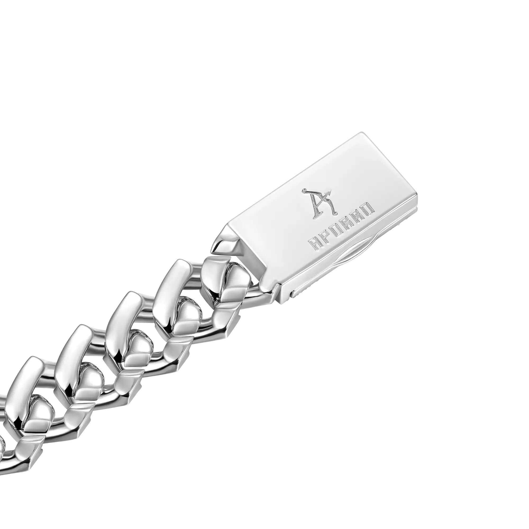 Custom Smaragd Cut -Steckerarmband