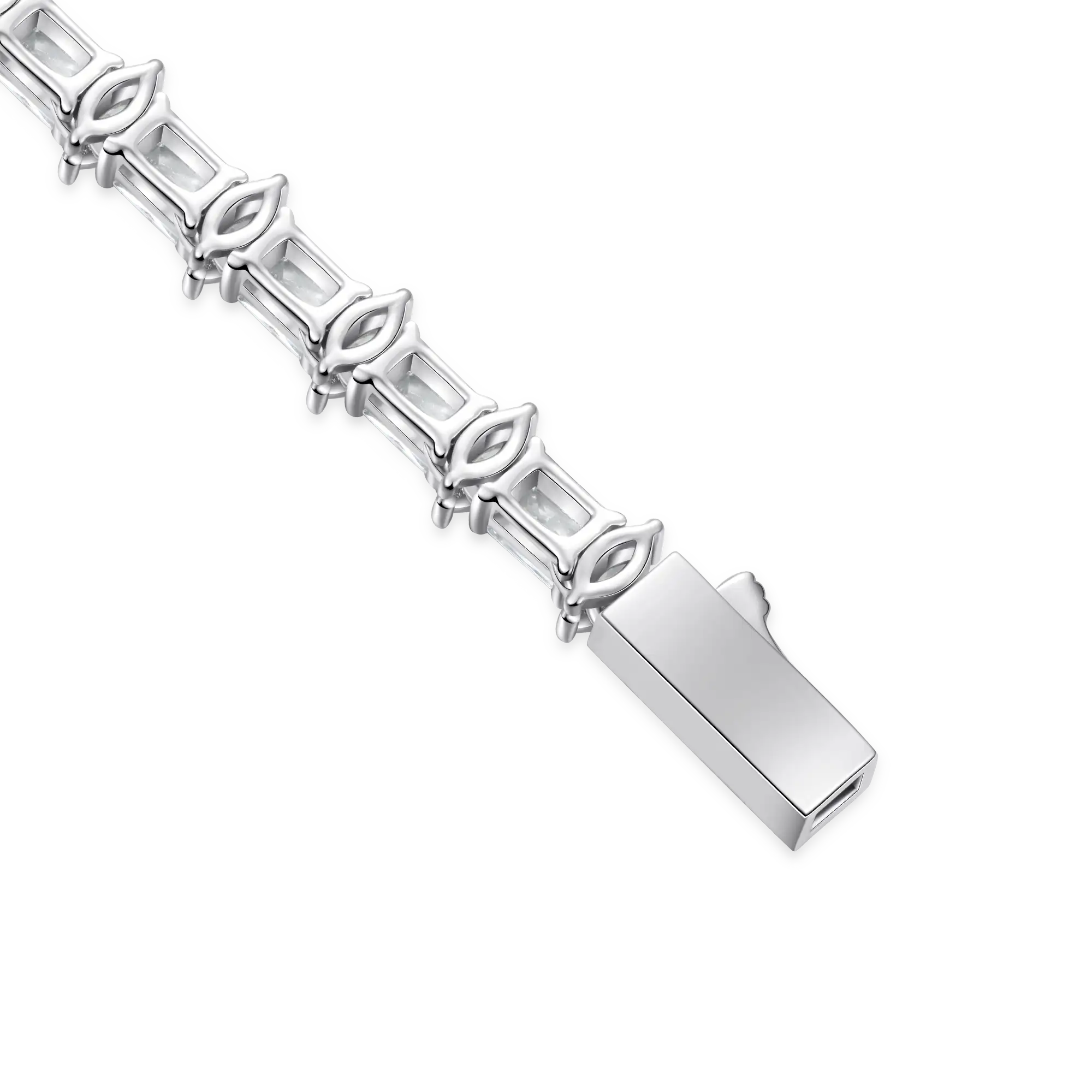 Refined Luster Tennis Bracelet - 6mm