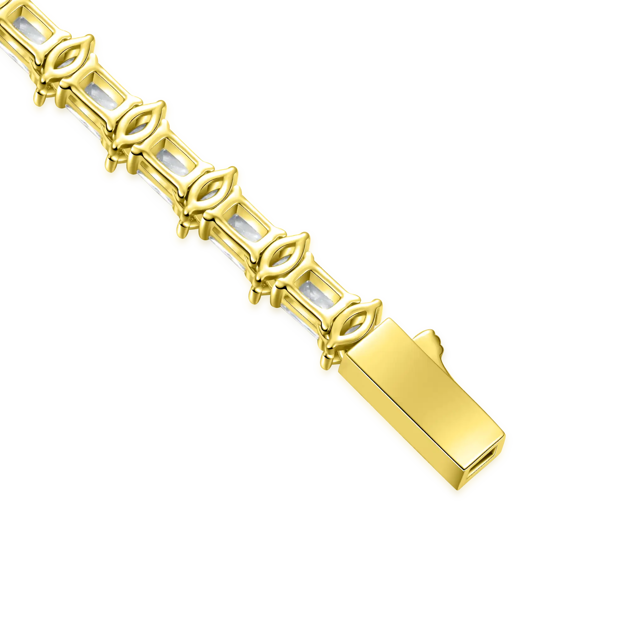 Refined Luster Tennis Bracelet - 6mm