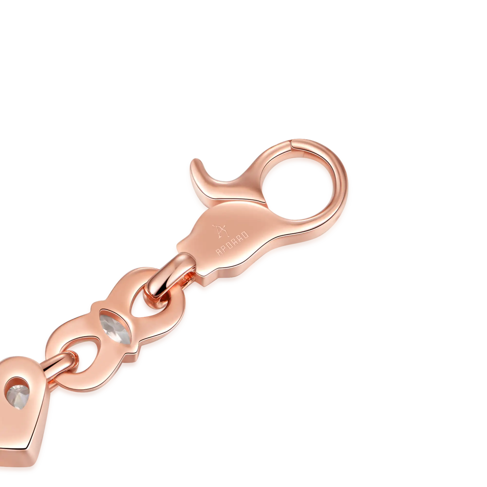 Radiant Hearts Entwined Bracelet - 8mm