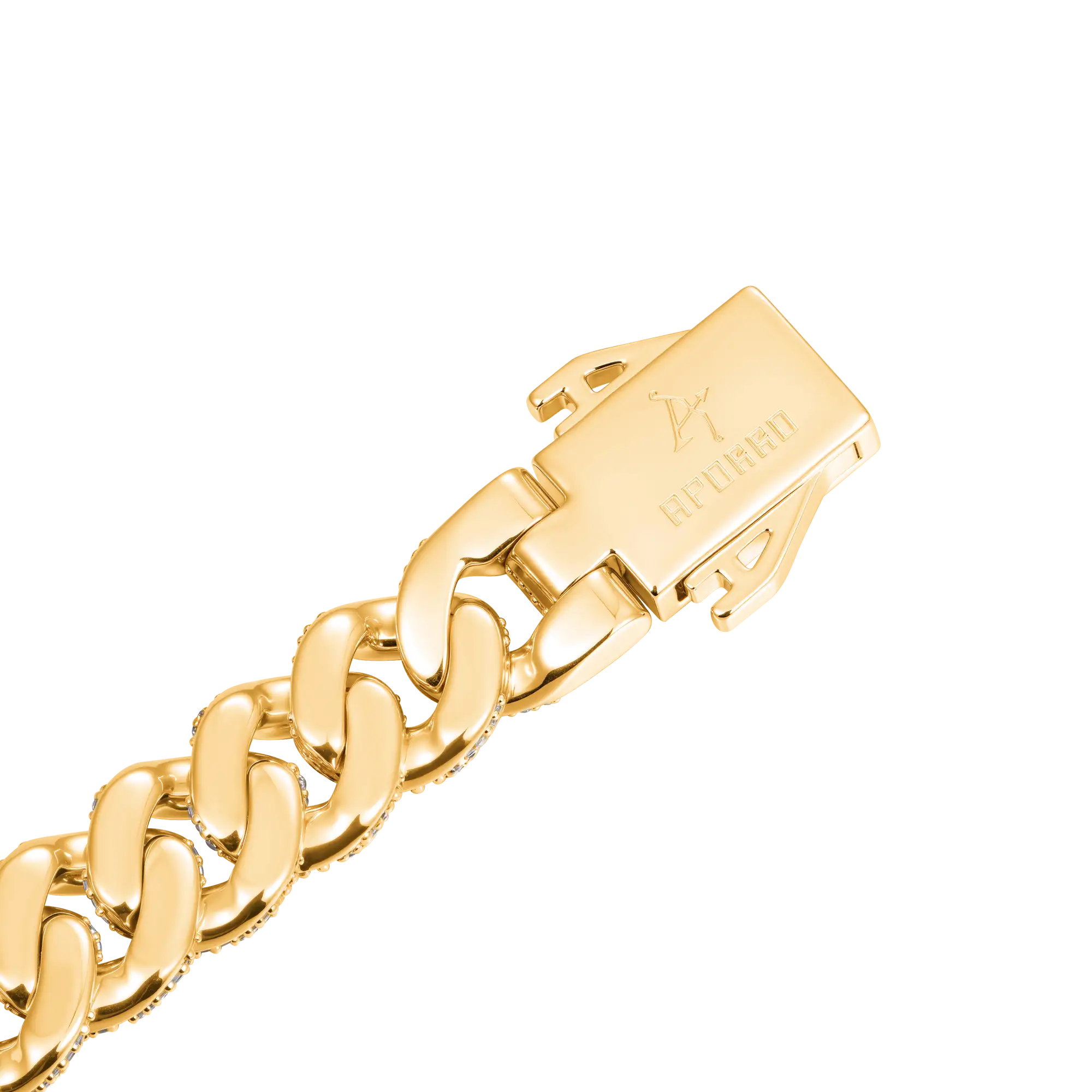 Round Cut Cuban Link Bracelet - 12mm