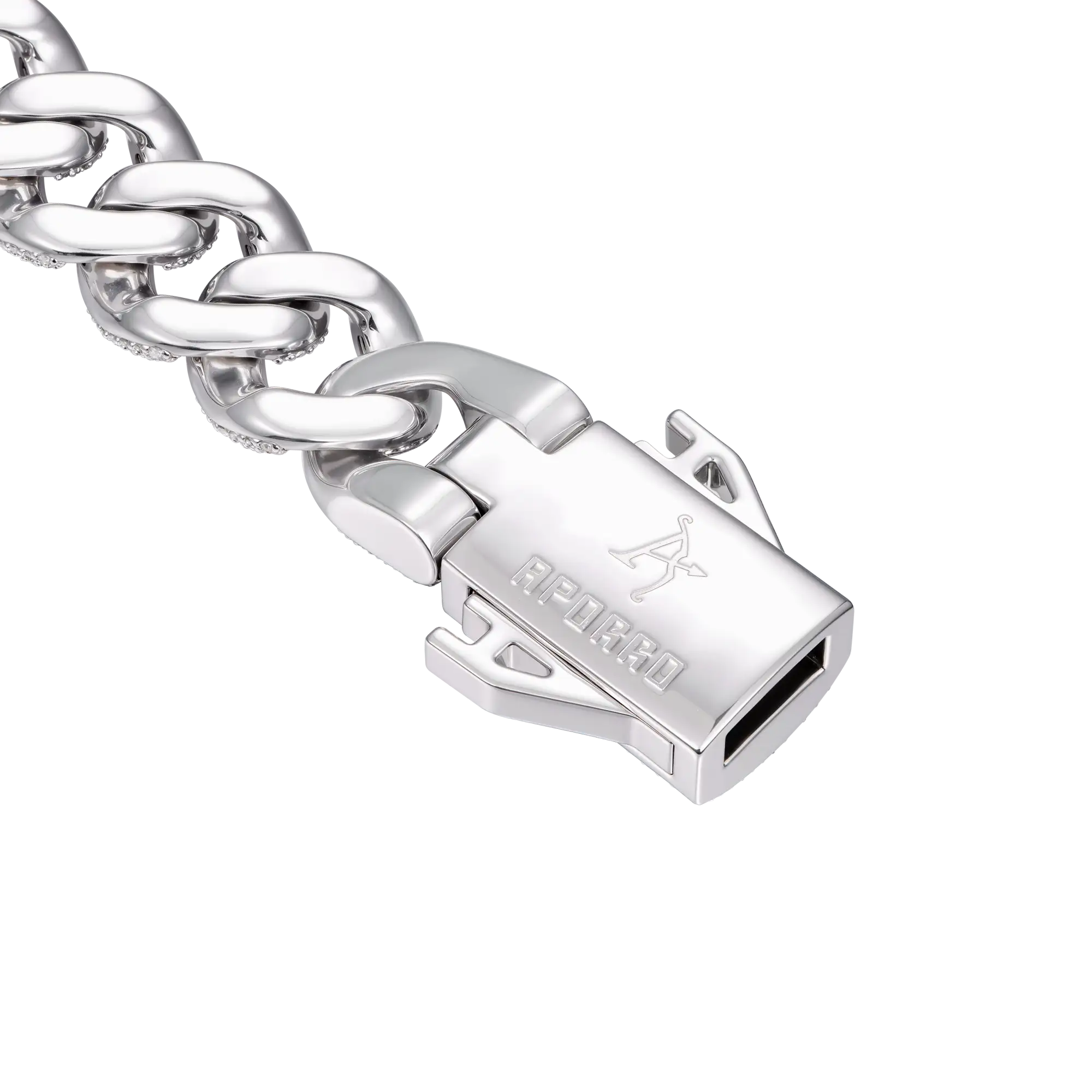 Moissanite Round Cut Cuban Link Bracelet - 19mm