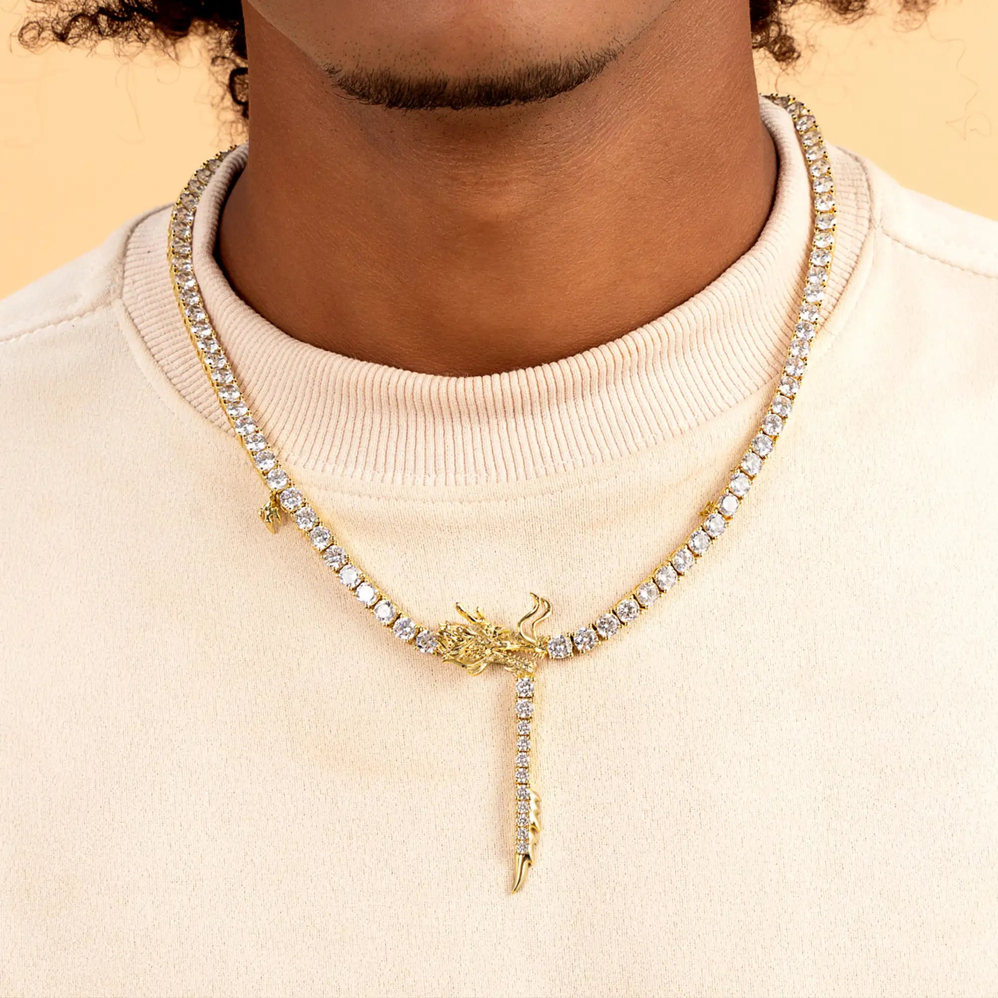 WONG Dragon Tennis Chain - 5mm